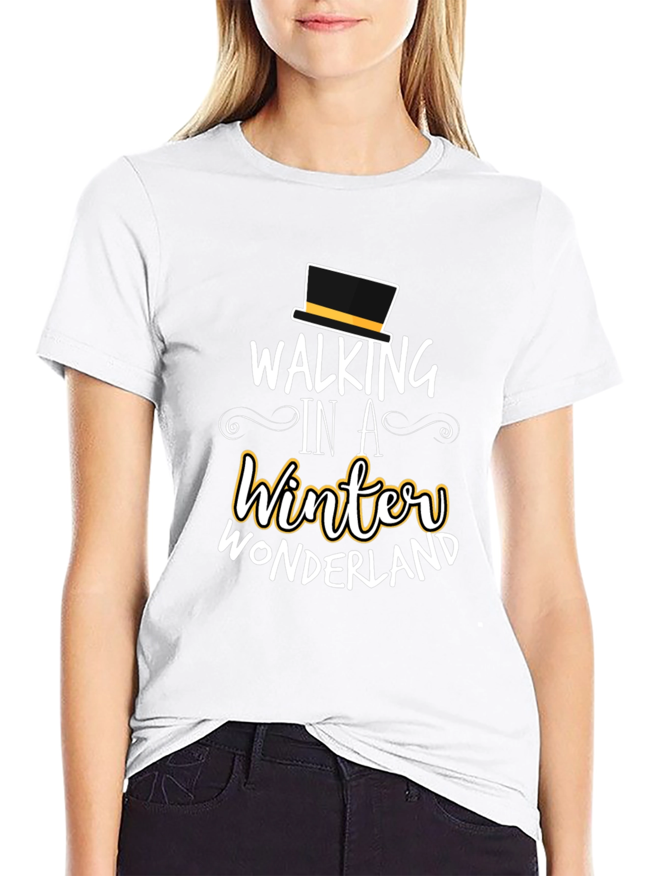 Walking in a Winter Wonderland Graphic Tee