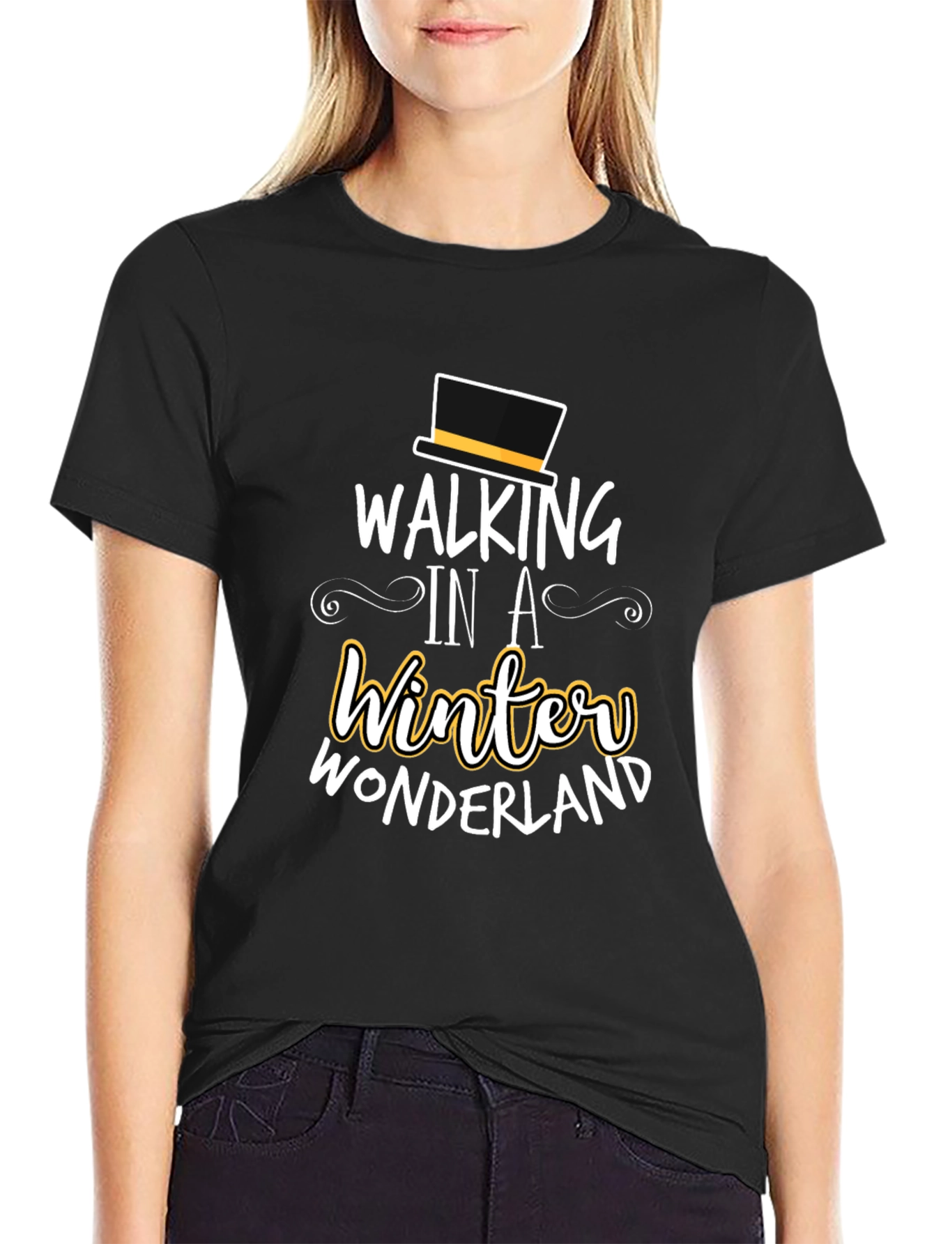 Walking in a Winter Wonderland Graphic Tee
