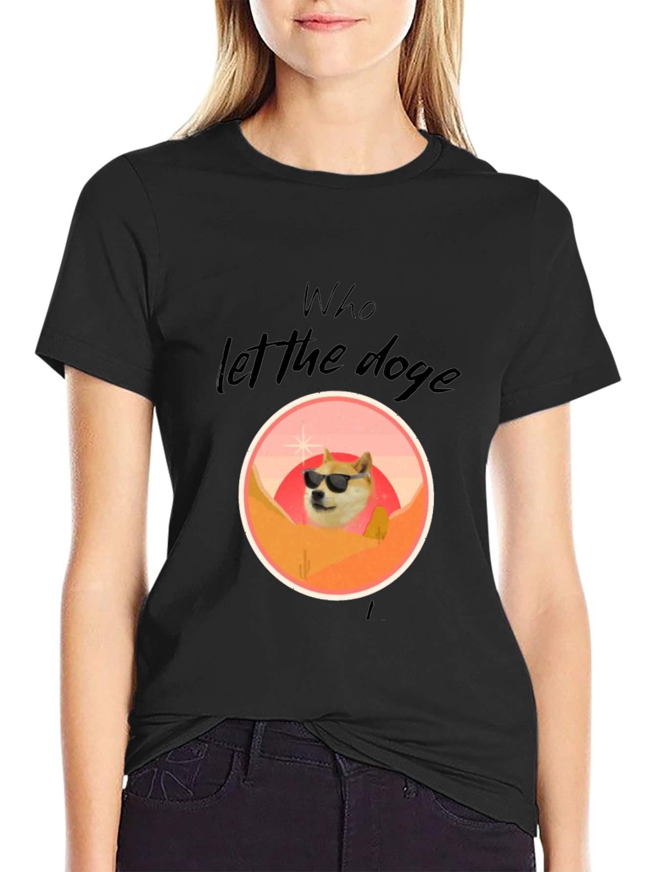Who Let The Doge Out T-Shirt