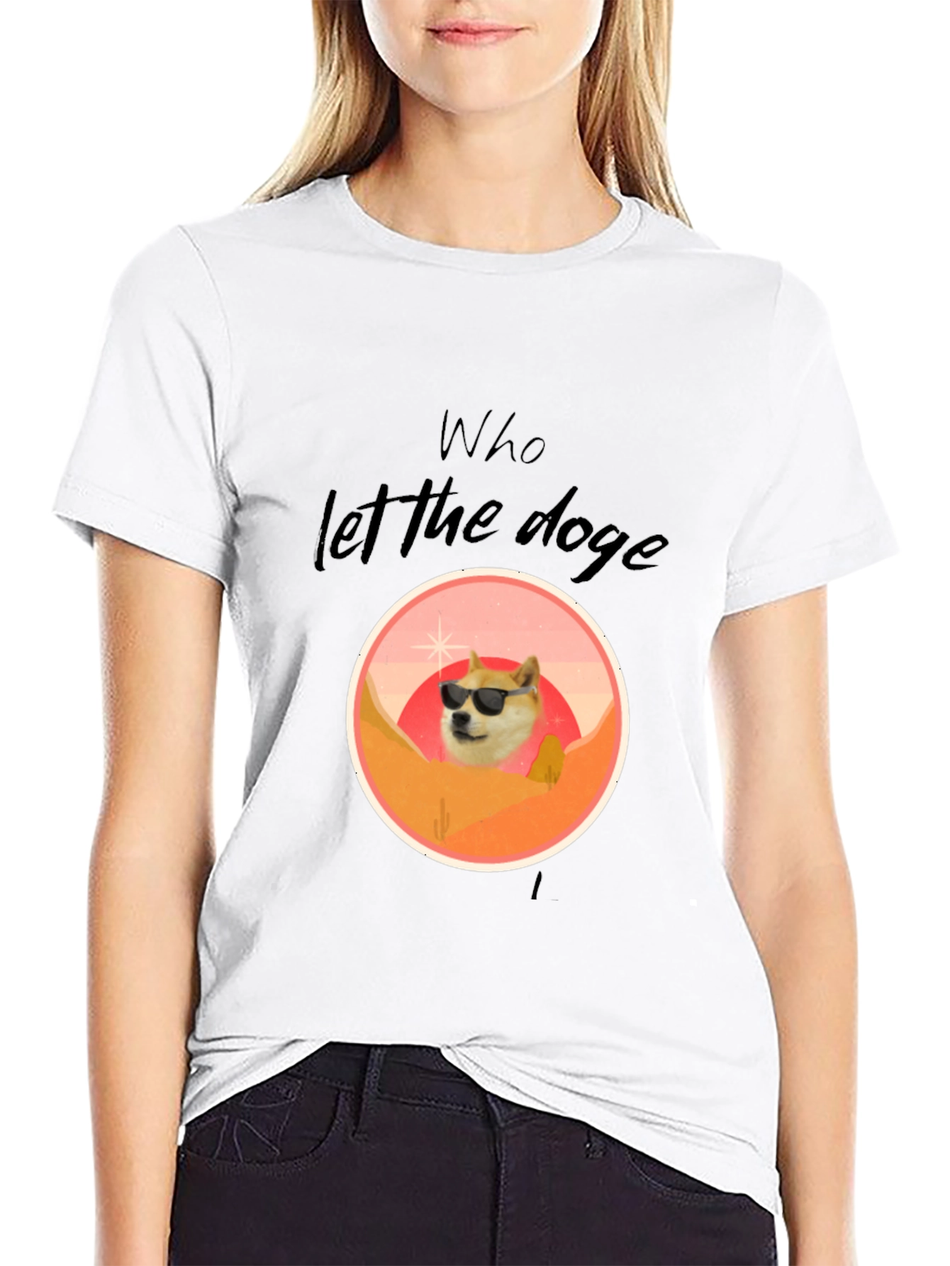 Who Let The Doge Out T-Shirt