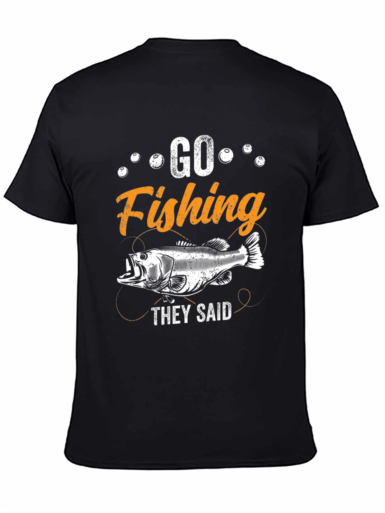 Go Fishing T-Shirt - Funny Fisherman Tee