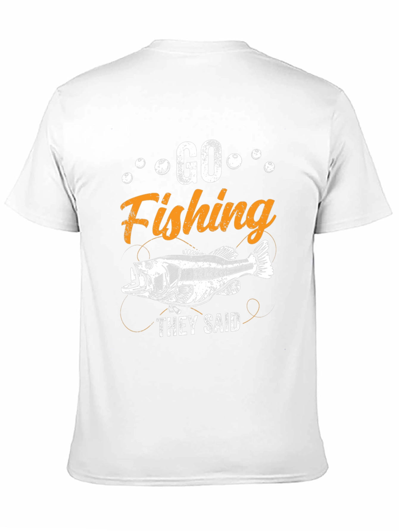 Go Fishing T-Shirt - Funny Fisherman Tee