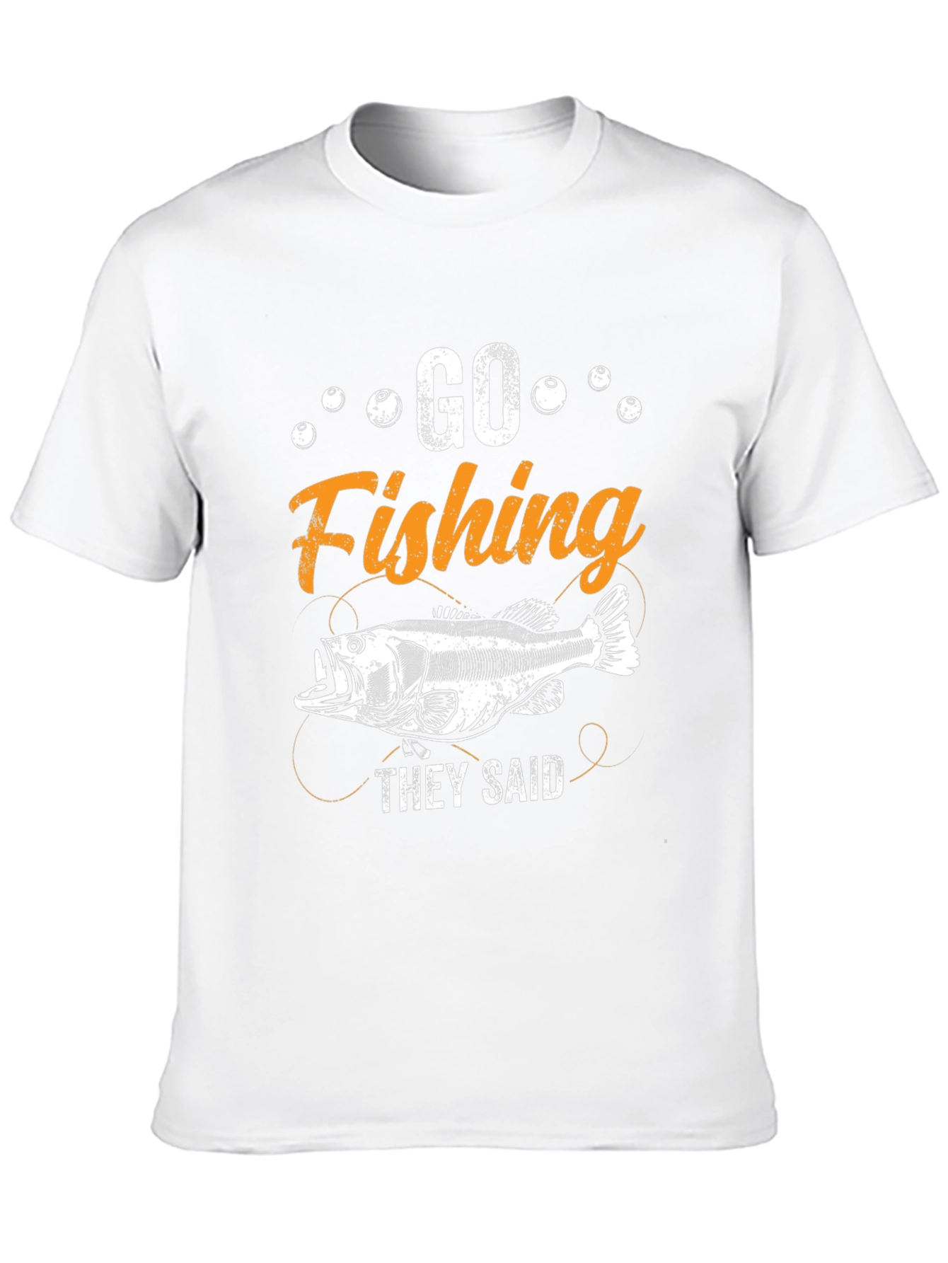 Go Fishing T-Shirt - Funny Fisherman Tee