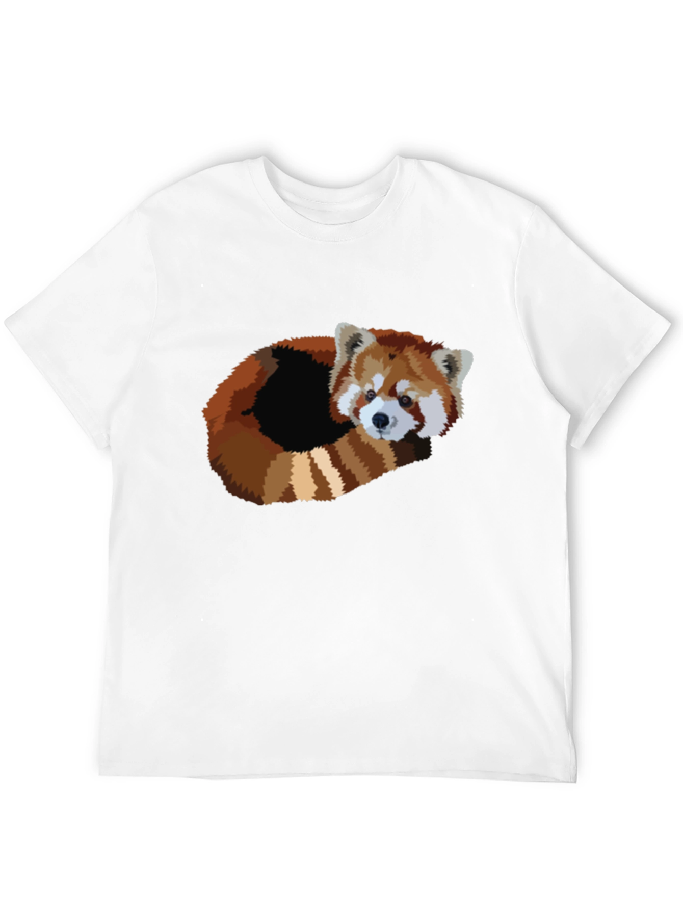 Red Panda Graphic T-Shirt - Soft Cotton Blend