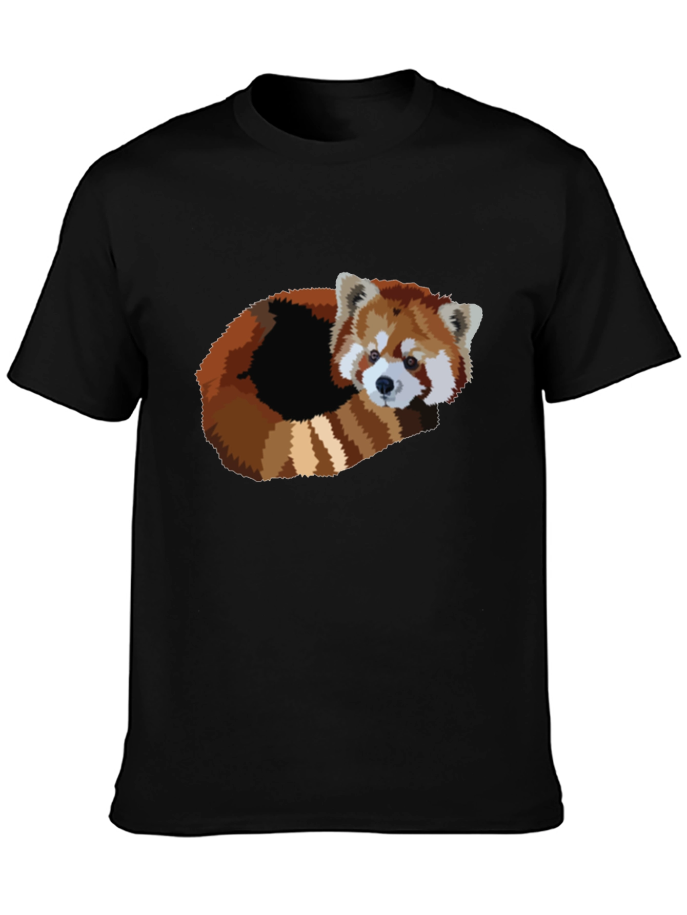 Red Panda Graphic T-Shirt - Soft Cotton Blend