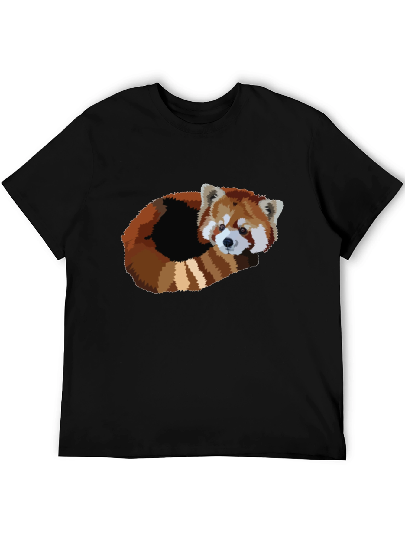 Red Panda Graphic T-Shirt - Soft Cotton Blend