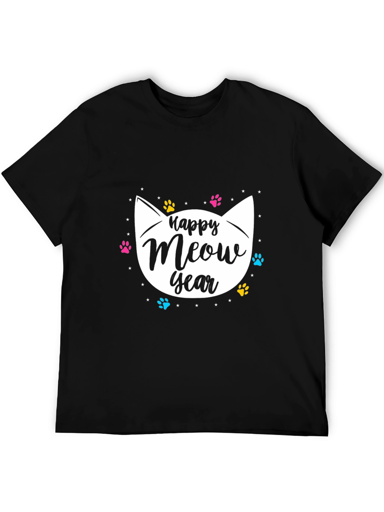 Happy Meow Year Cat T-Shirt