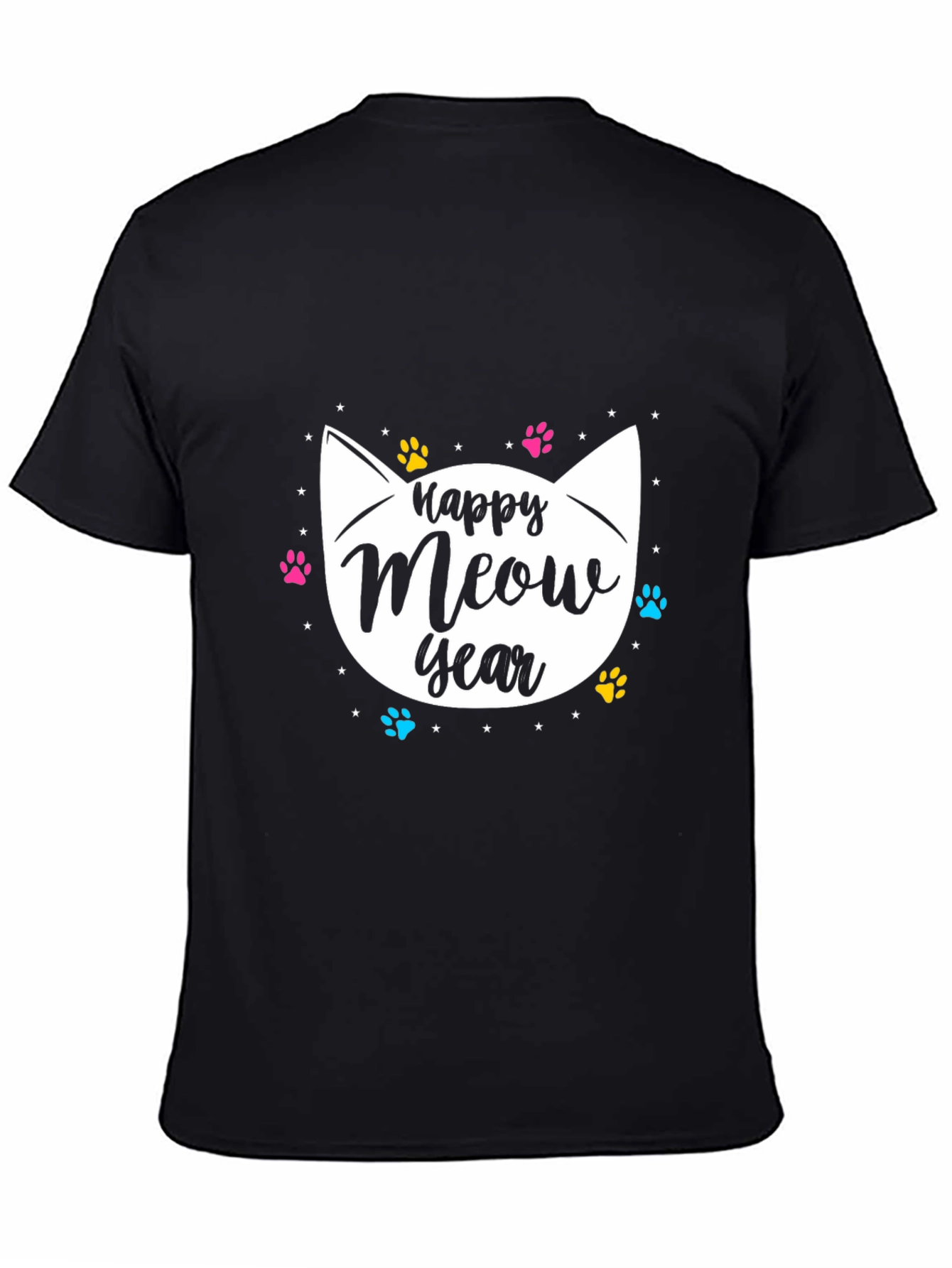Happy Meow Year Cat T-Shirt