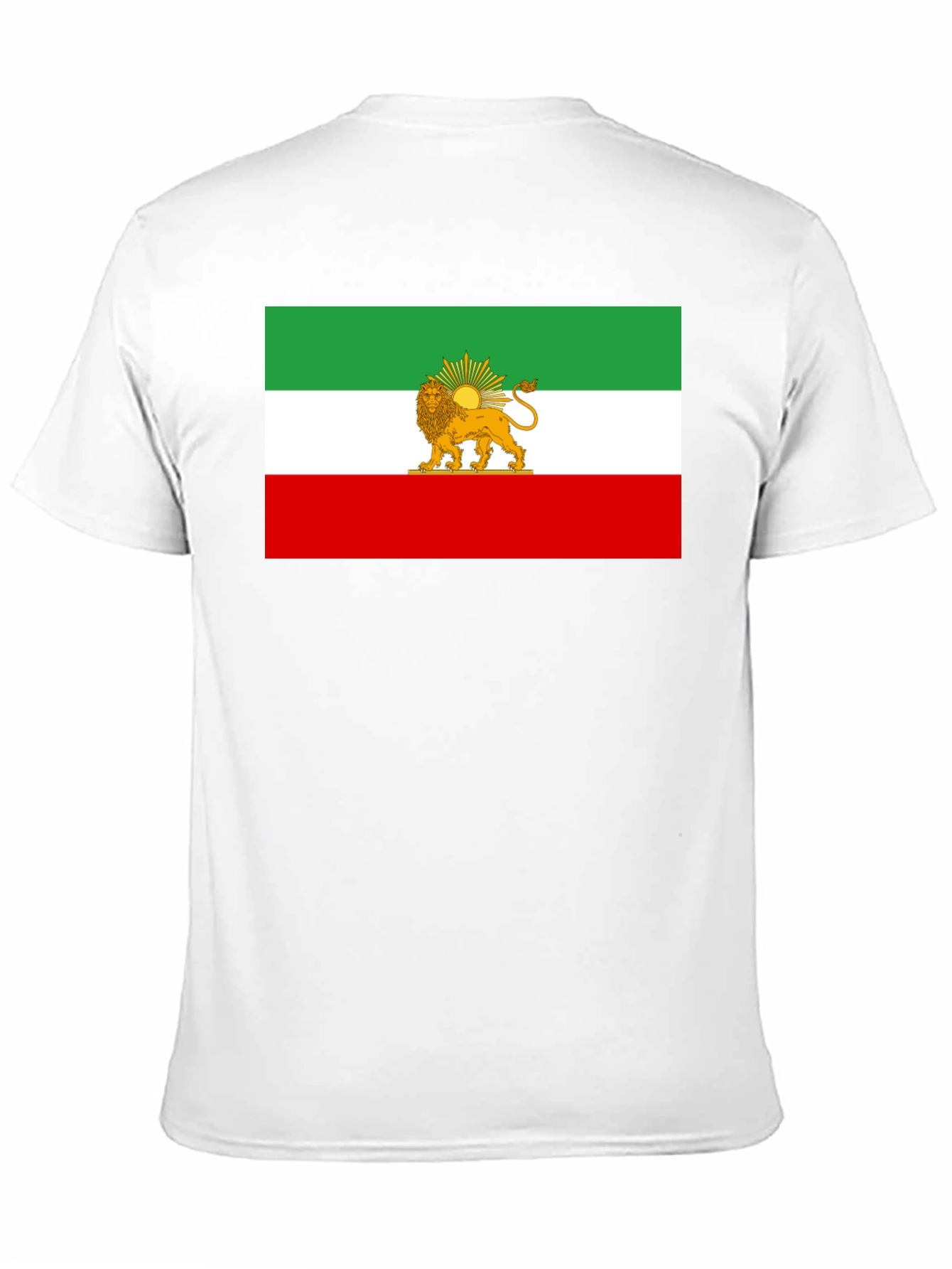 Iran Flag Lion & Sun Graphic Tee