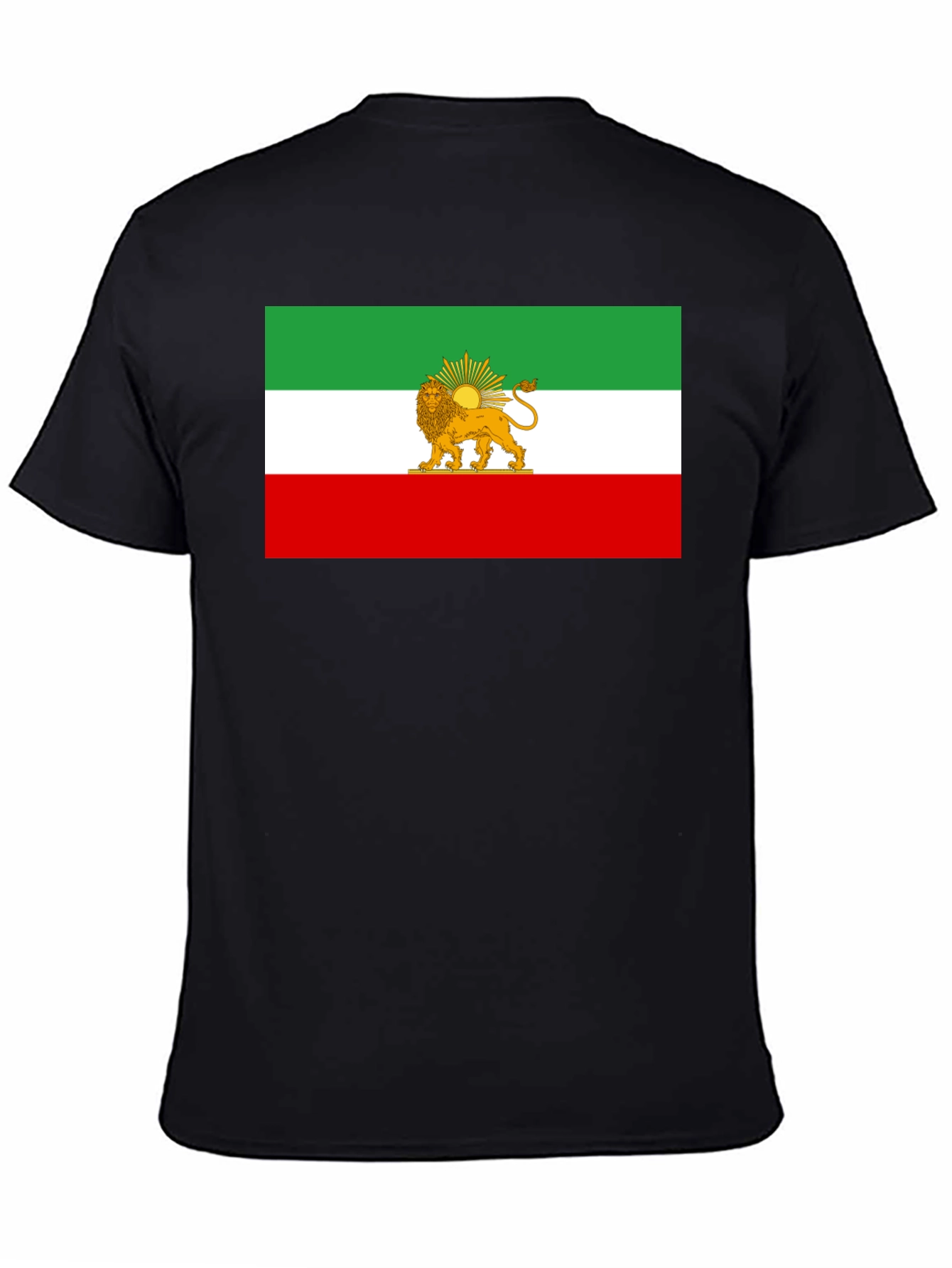 Iran Flag Lion & Sun Graphic Tee