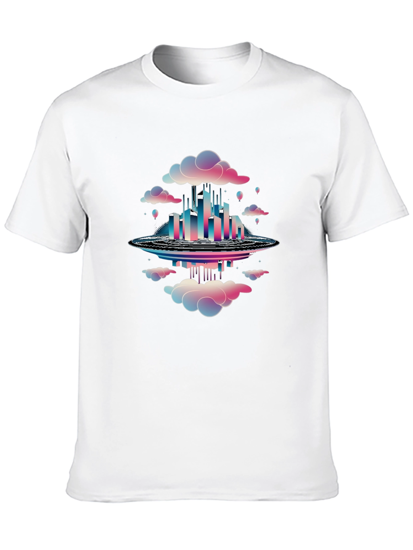 Cloud City Graphic Tee - Black