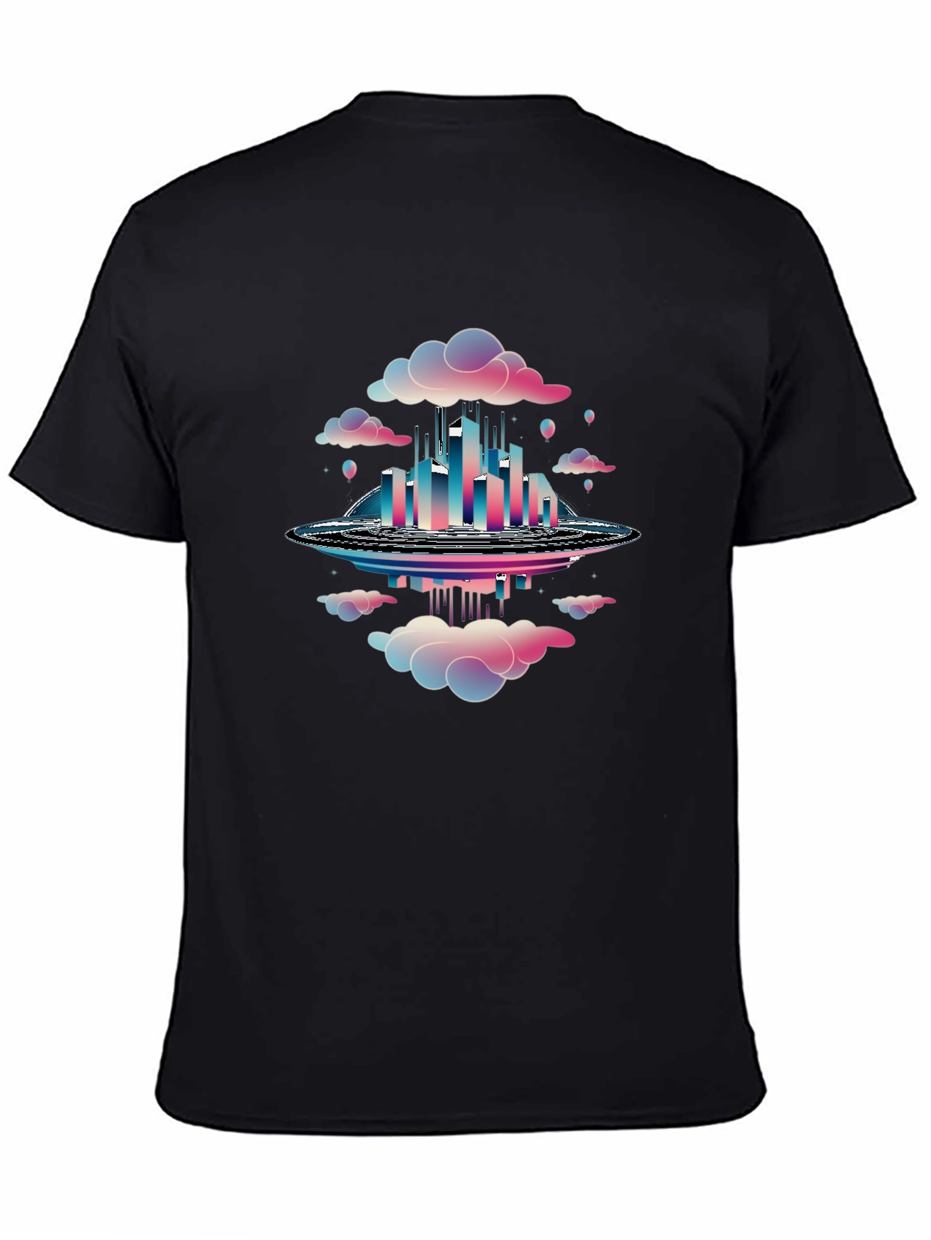 Cloud City Graphic Tee - Black