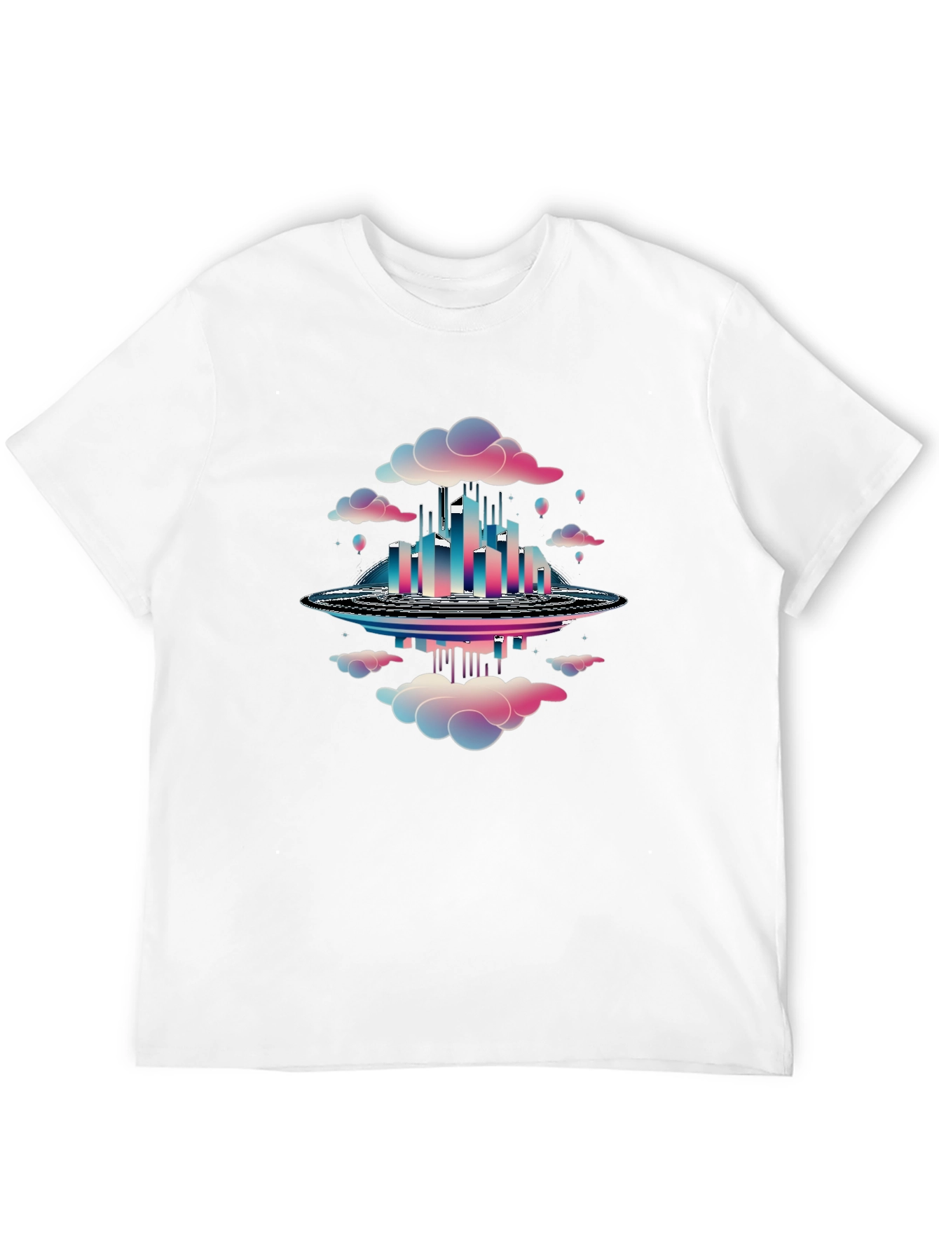 Cloud City Graphic Tee - Black