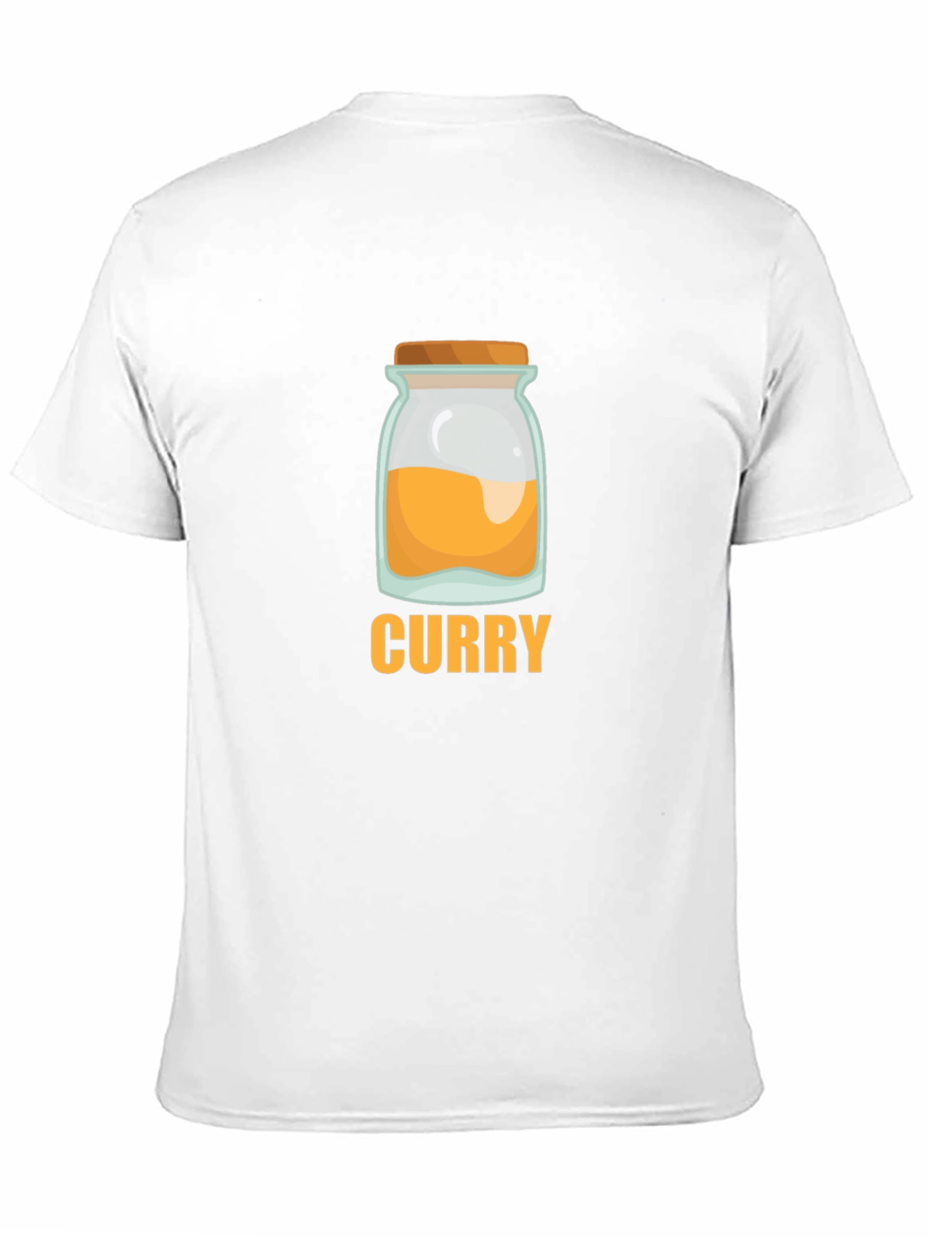 Curry Jar Graphic T-Shirt - Unique Foodie Tee