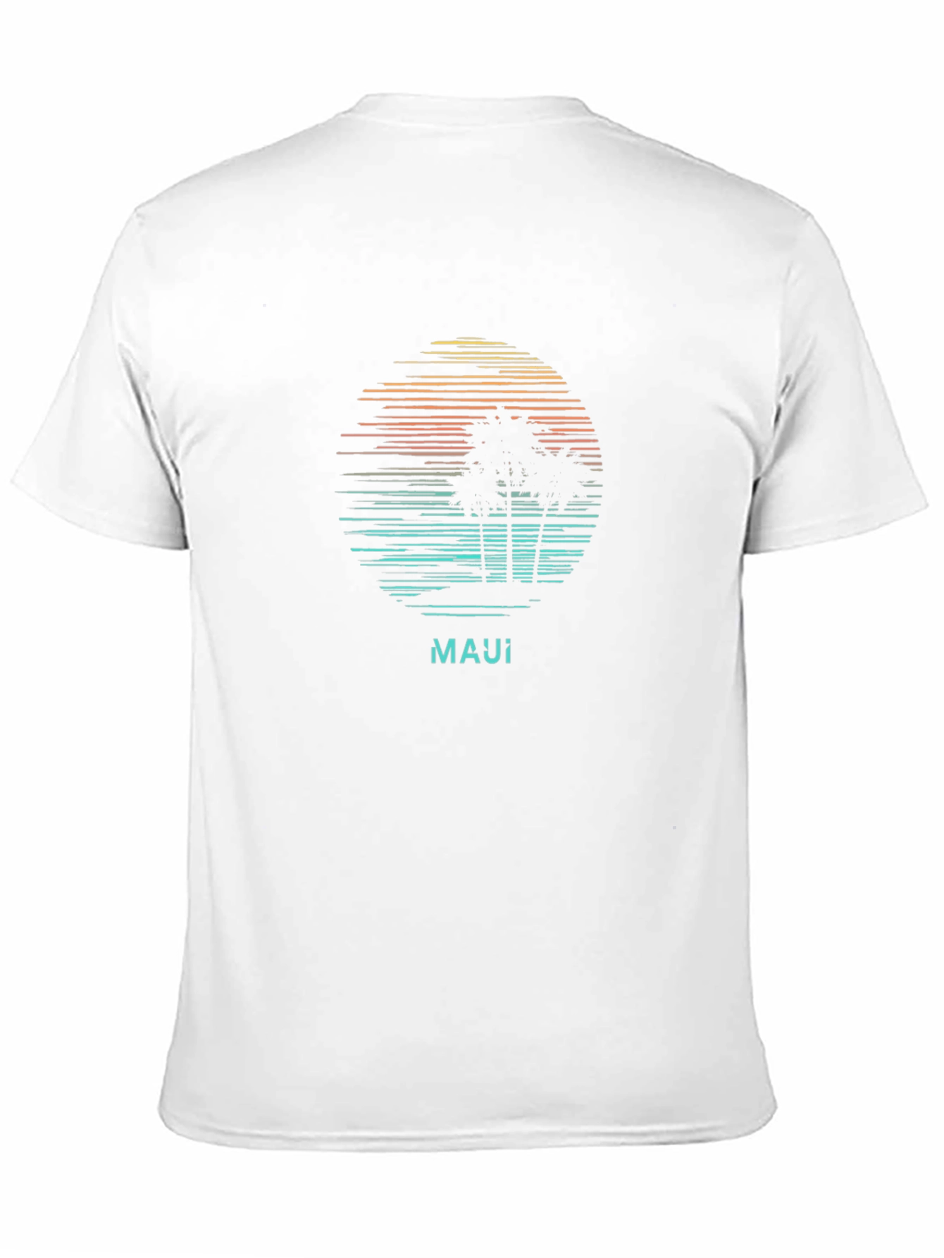 Maui Palm Tree Sunset T-Shirt