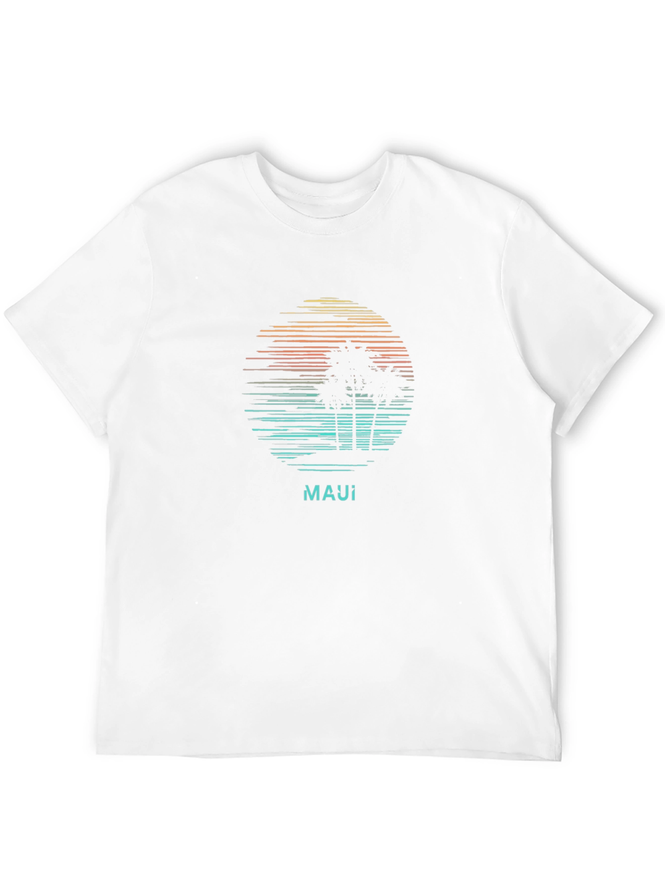 Maui Palm Tree Sunset T-Shirt