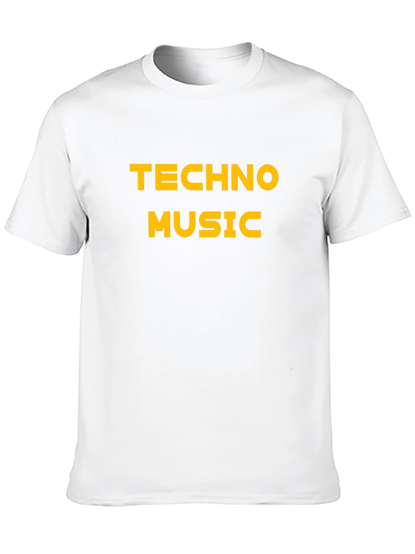 Techno Music Graphic T-Shirt - Black