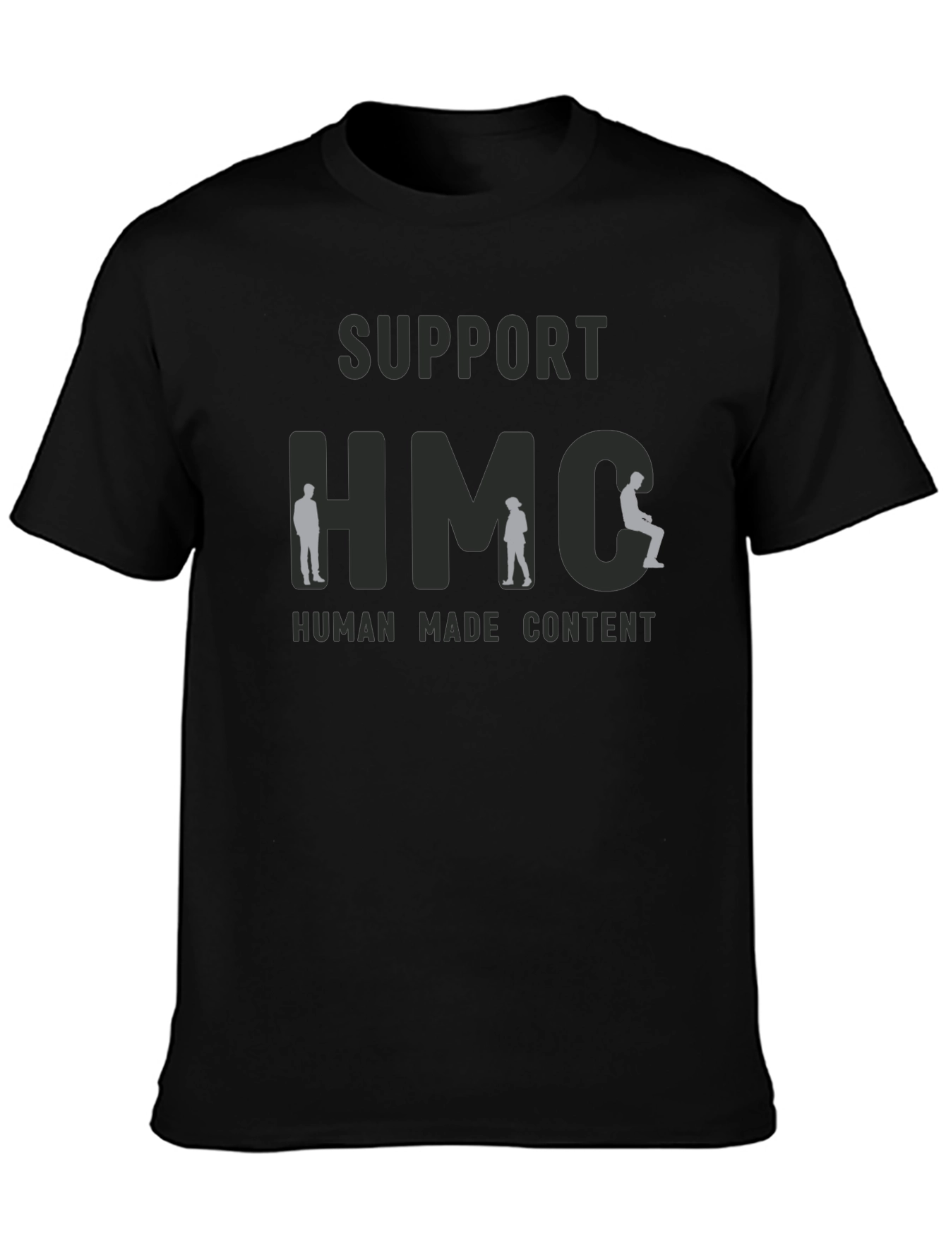 Human Made Content T-Shirt - Black