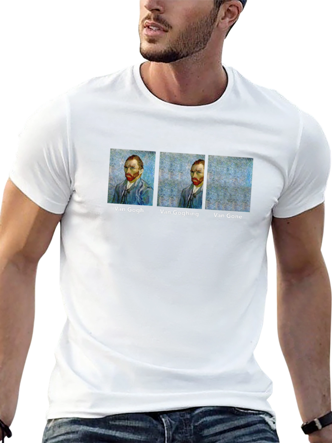 Van Gogh Humor T-Shirt - Art Lover Tee