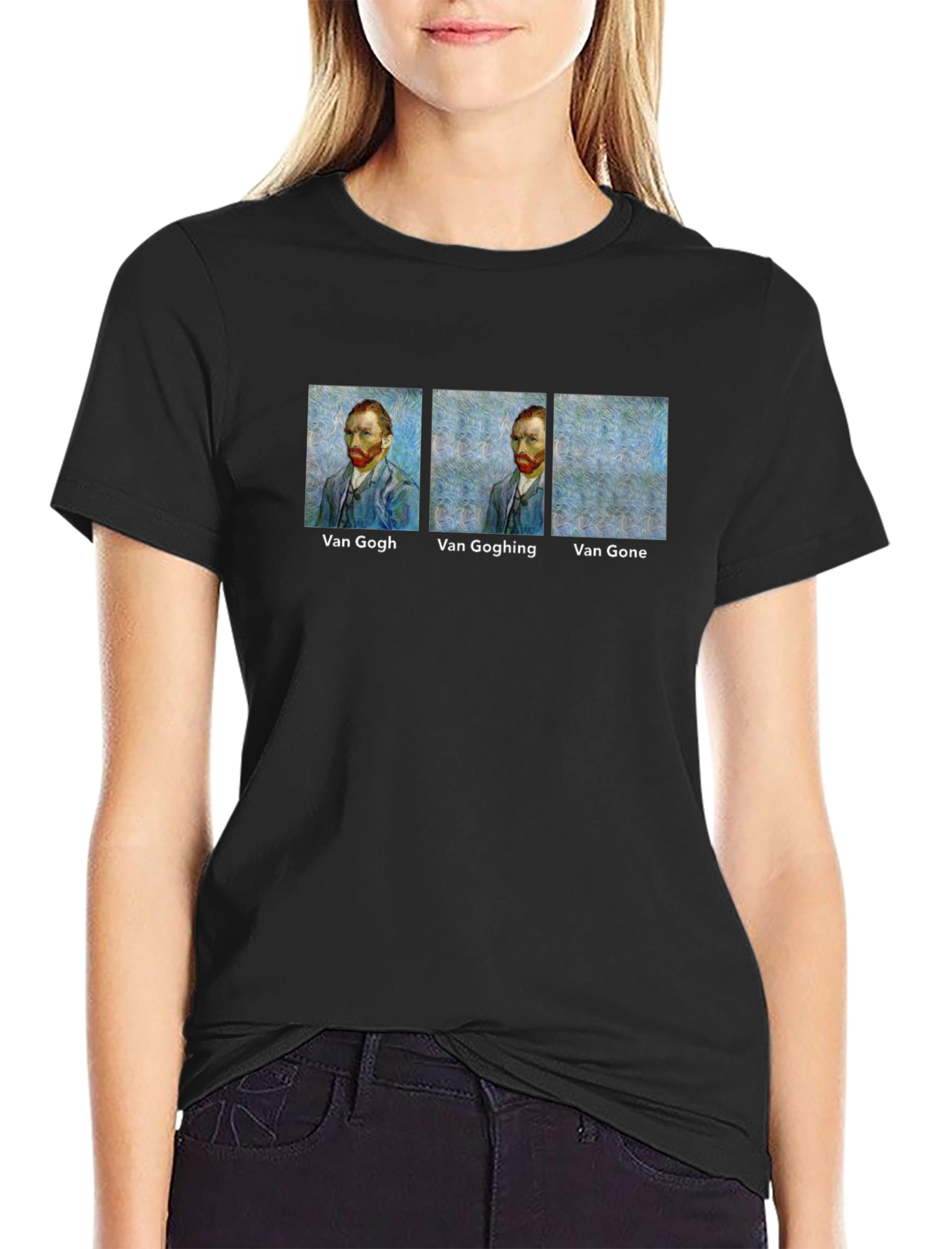 Van Gogh Humor T-Shirt - Art Lover Tee