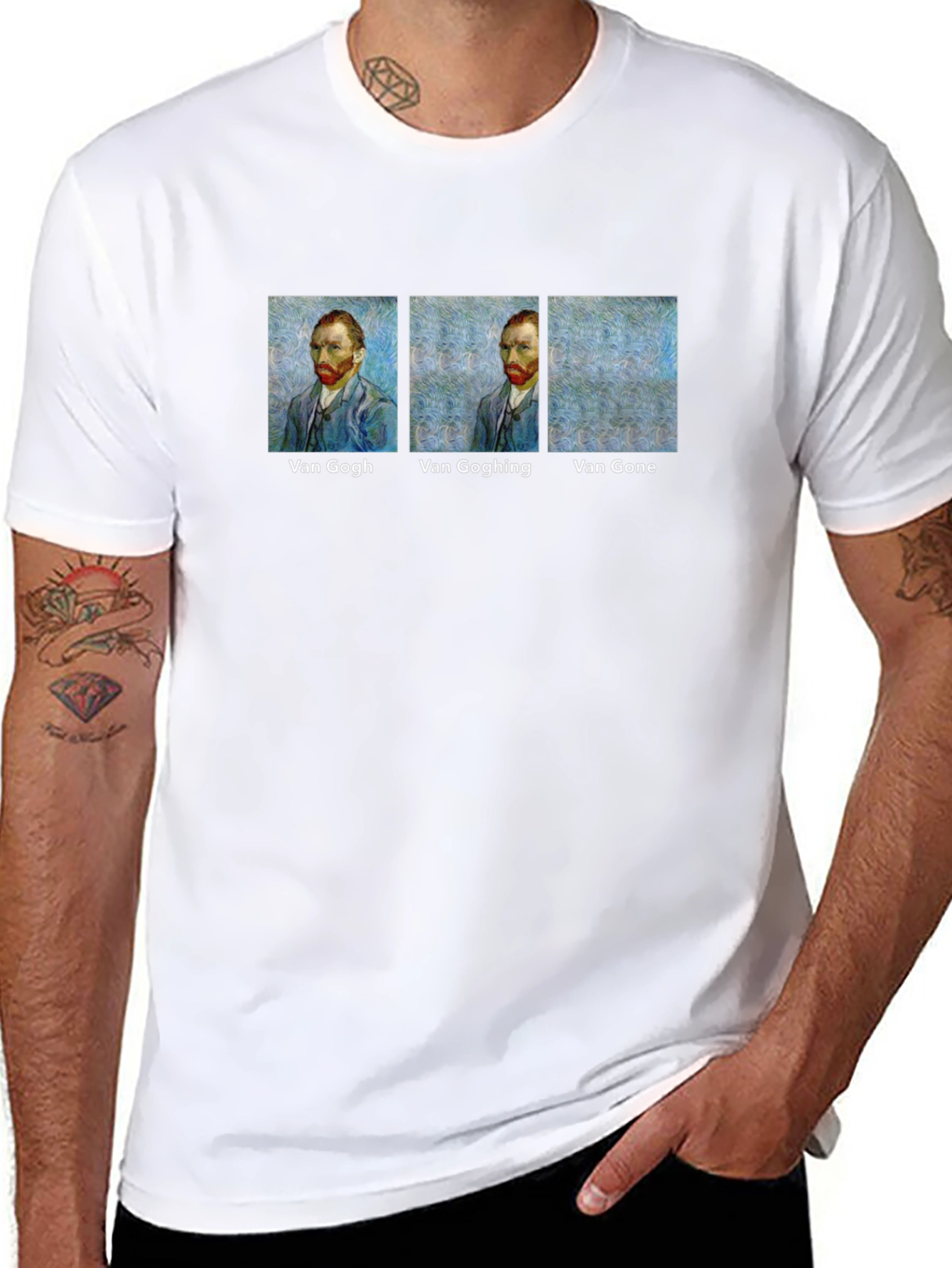 Van Gogh Humor T-Shirt - Art Lover Tee