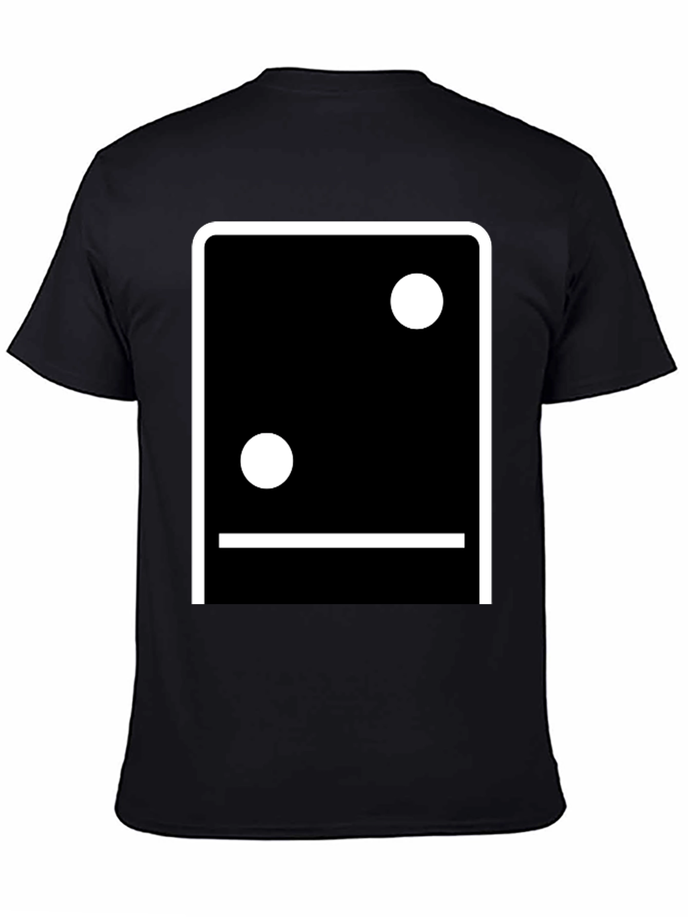 Minimalist Domino Inspired Graphic T-Shirt