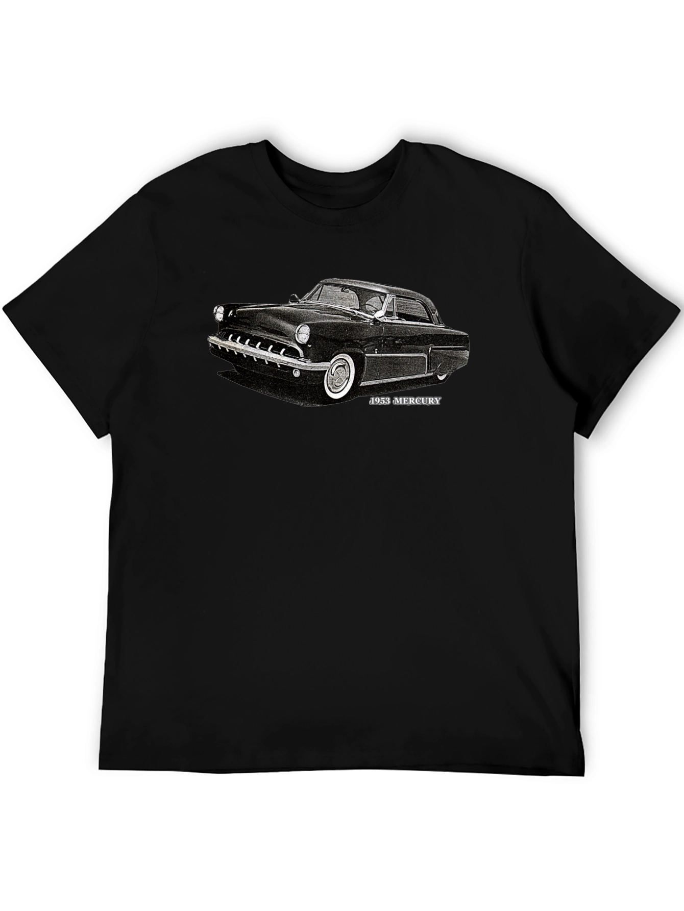 1953 Mercury Classic Car Black T-Shirt