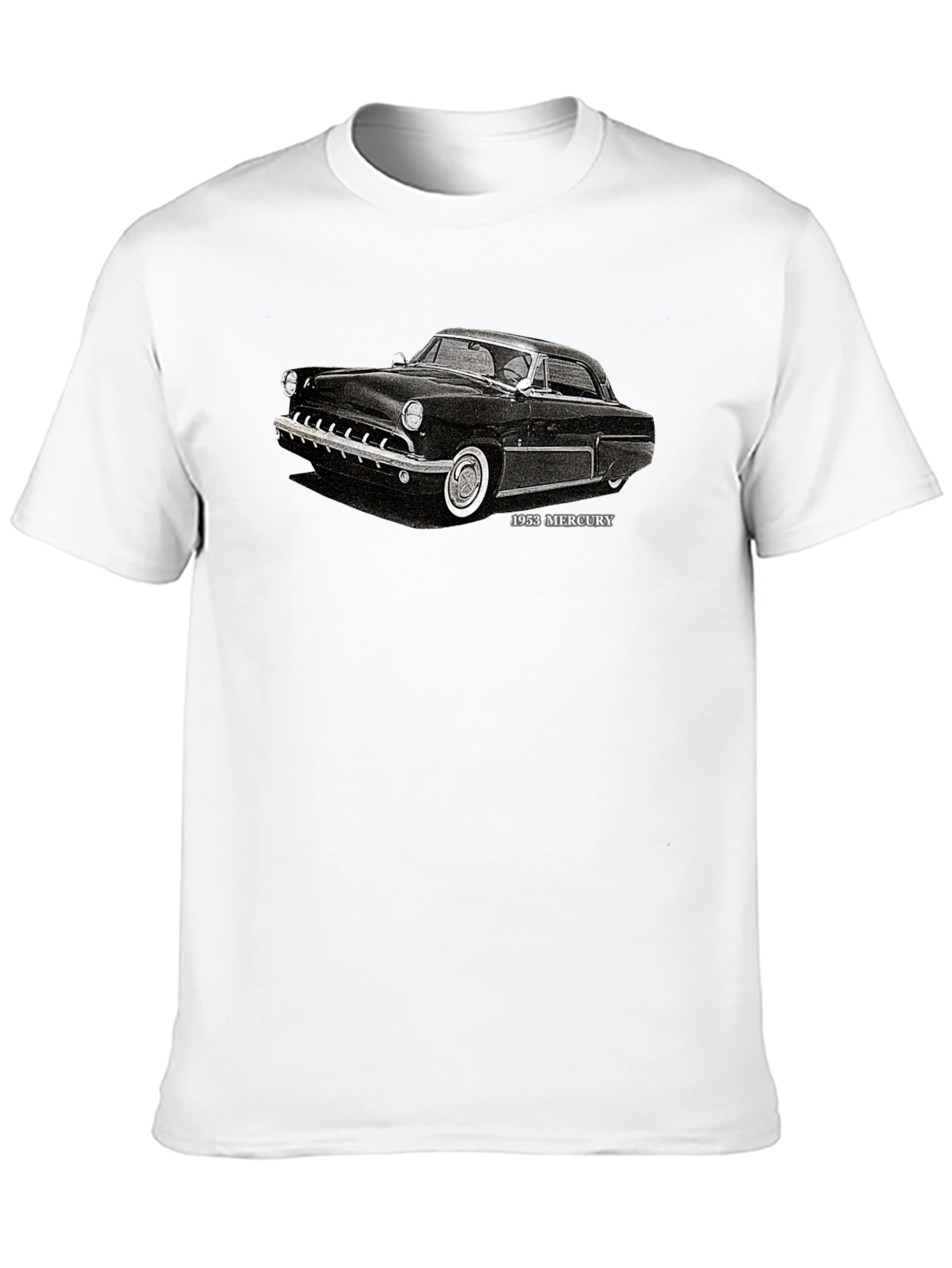 1953 Mercury Classic Car Black T-Shirt