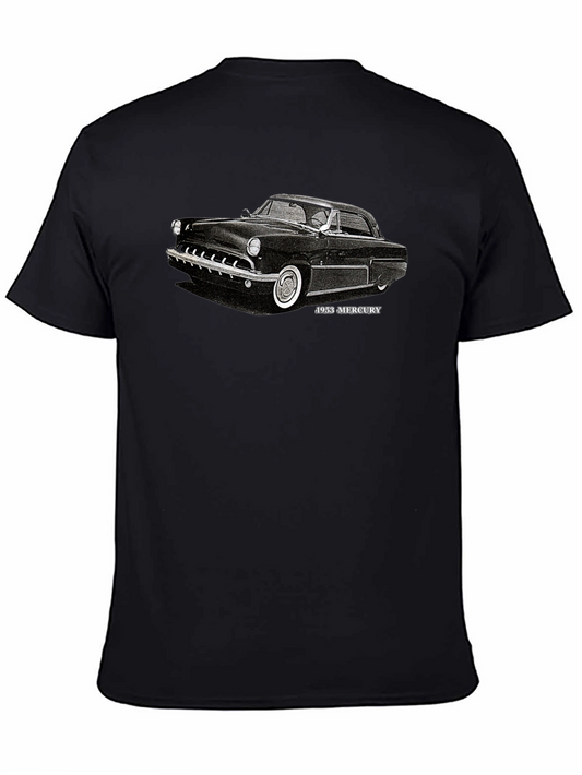 1953 Mercury Classic Car Black T-Shirt