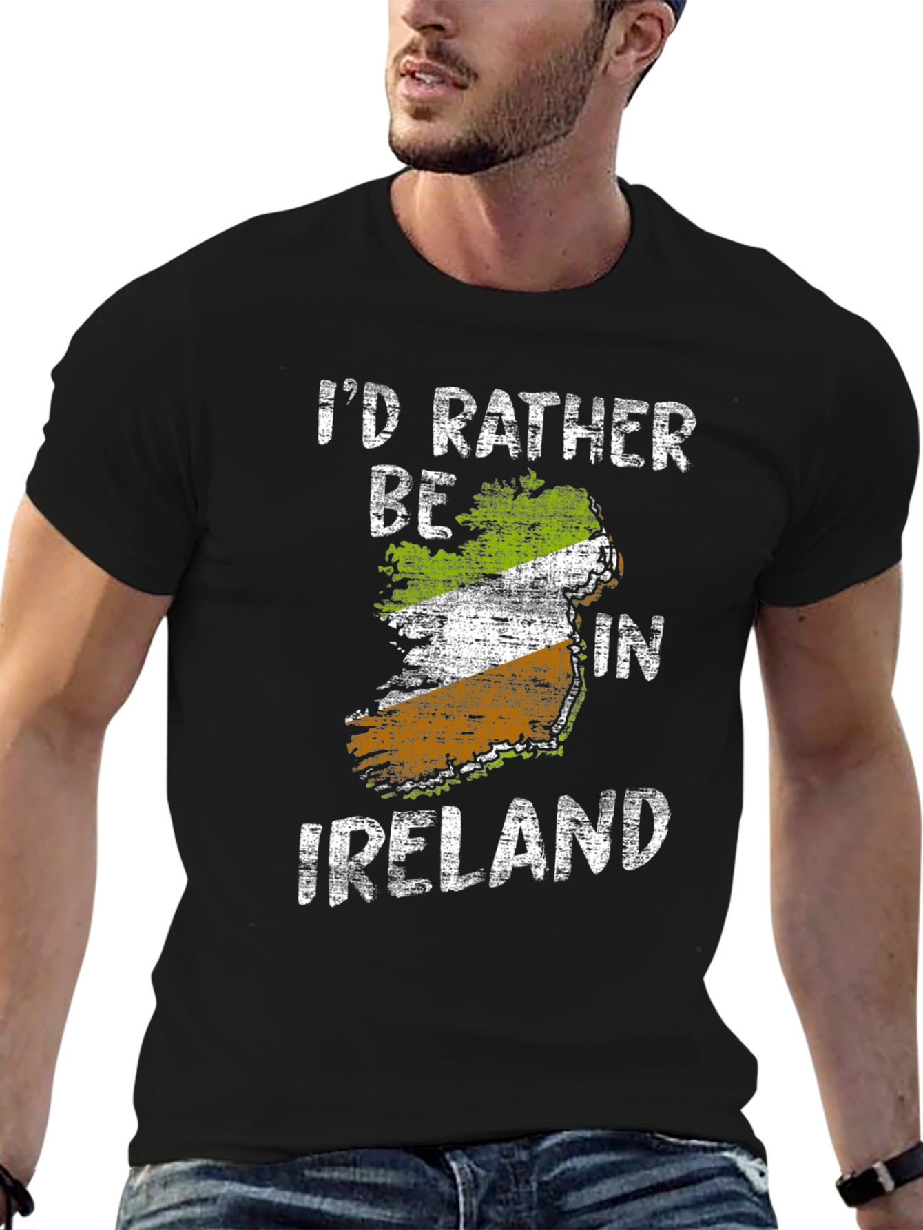Id Rather Be In Ireland Graphic T-Shirt