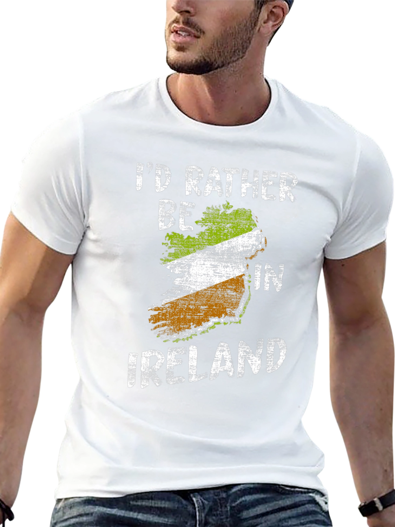 Id Rather Be In Ireland Graphic T-Shirt