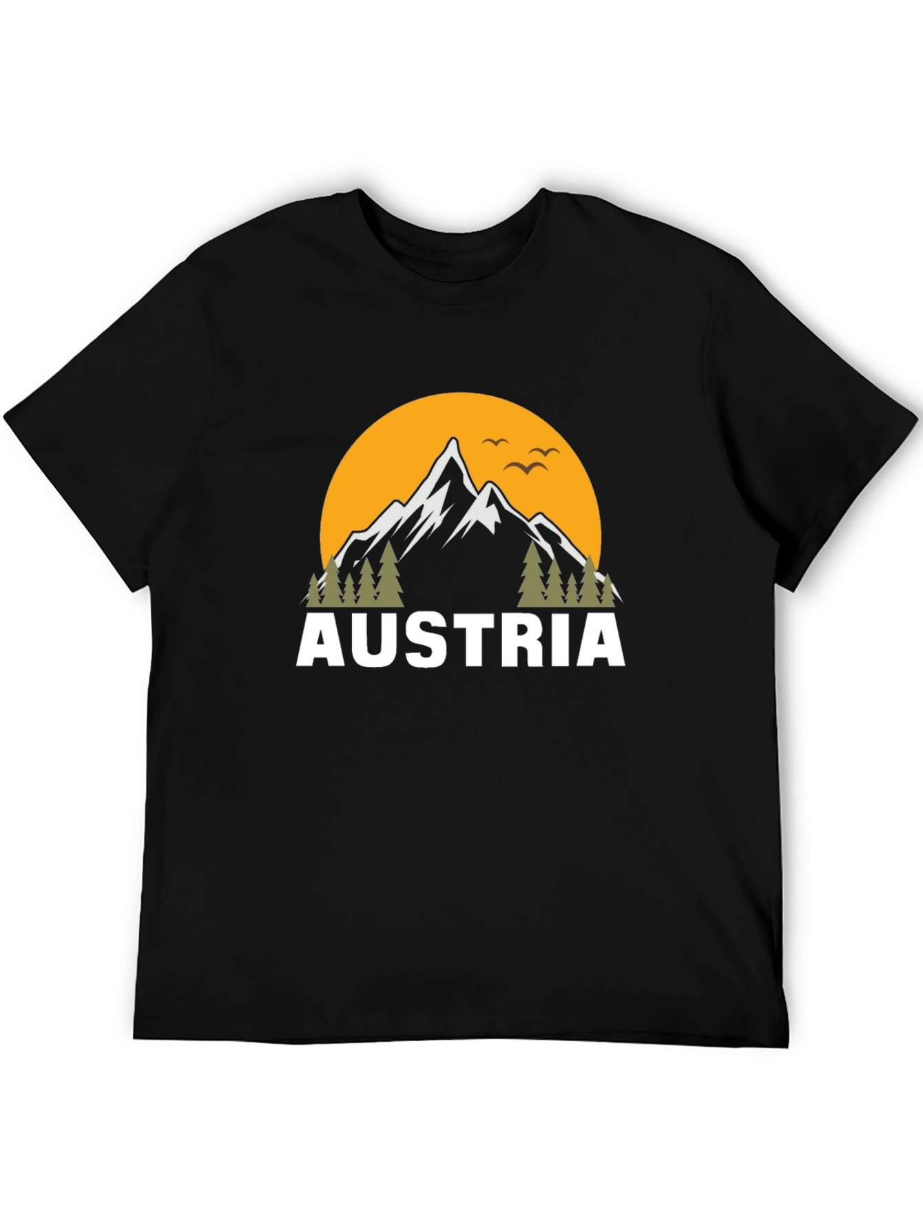 Austria Mountain Graphic T-Shirt
