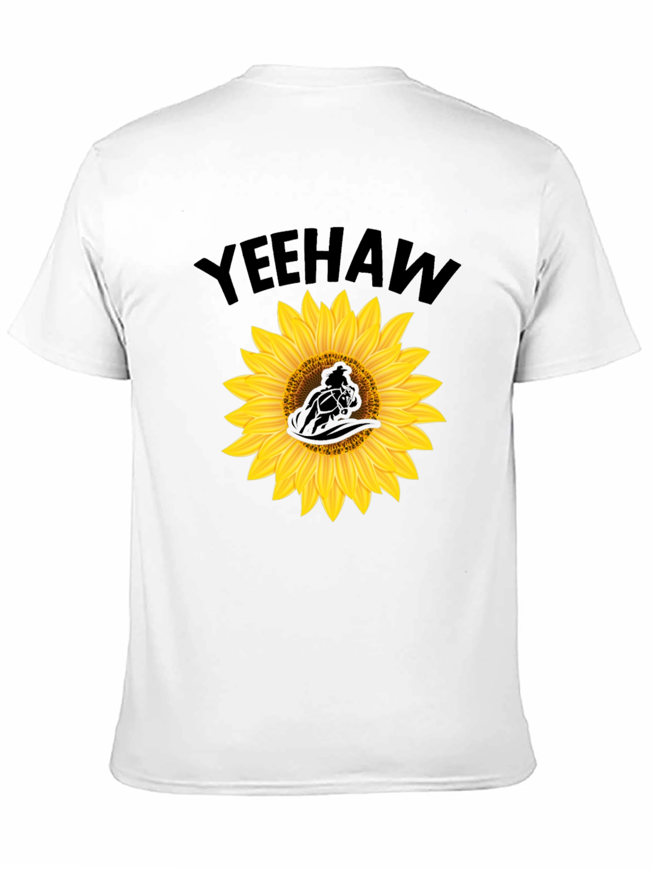 Yeehaw Sunflower Graphic Tee - Western Style Comfort