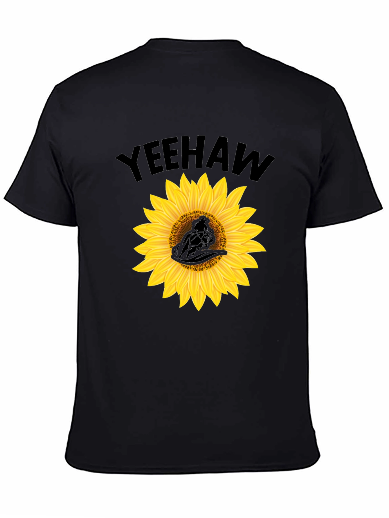 Yeehaw Sunflower Graphic Tee - Western Style Comfort