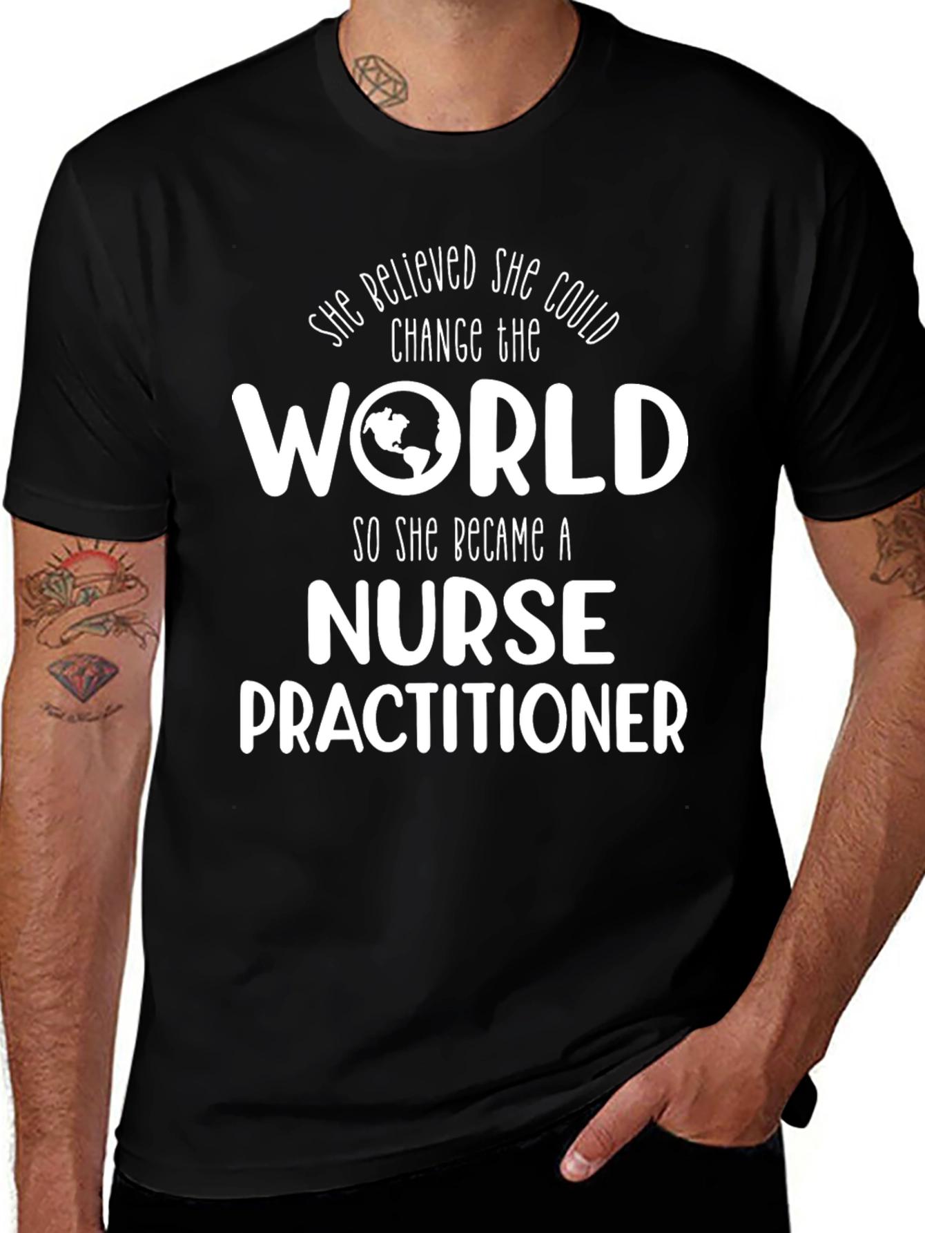 Nurse Practitioner World Changer T-Shirt