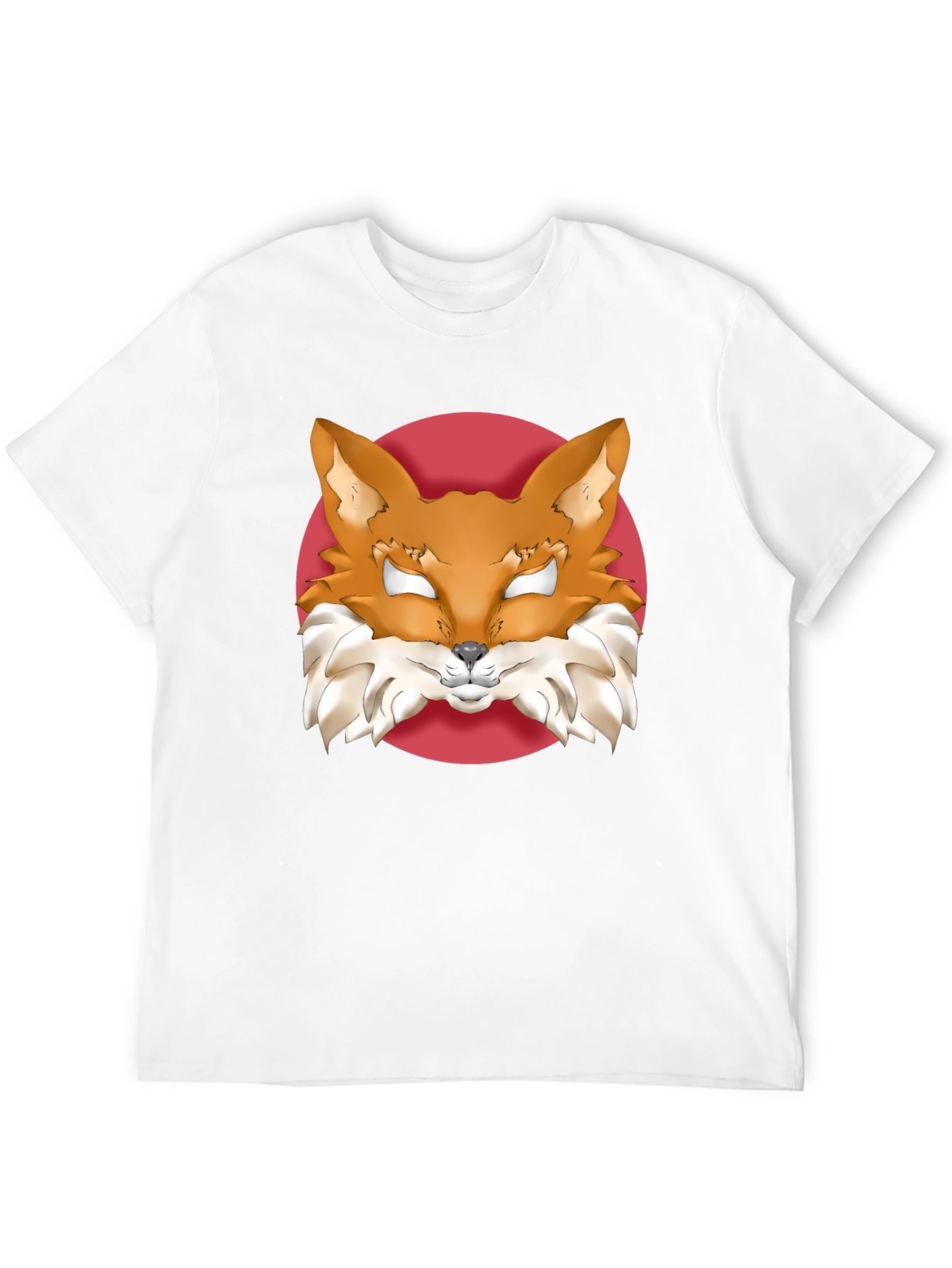 Fox Graphic Tee - Stylish Animal Print T-Shirt