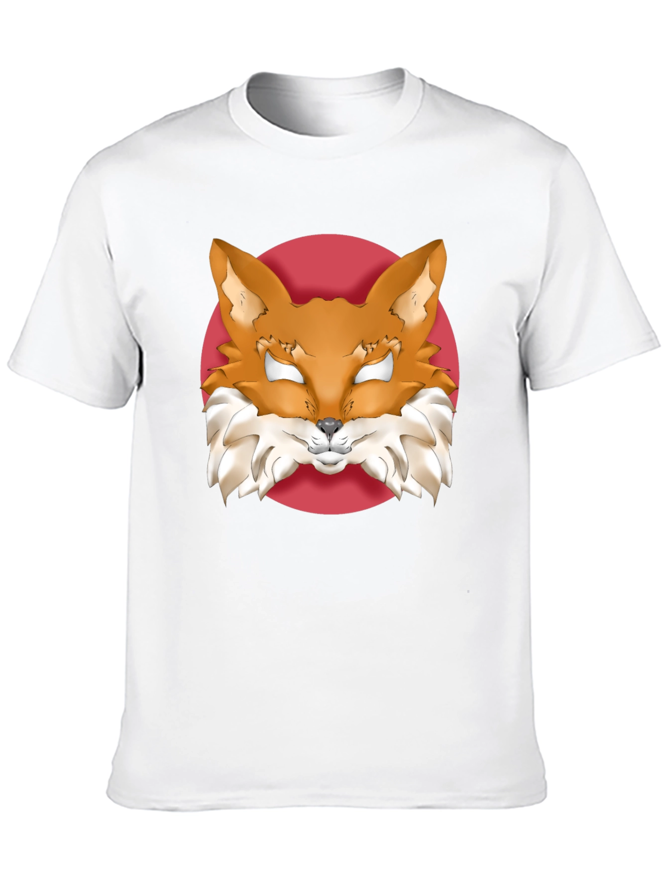 Fox Graphic Tee - Stylish Animal Print T-Shirt