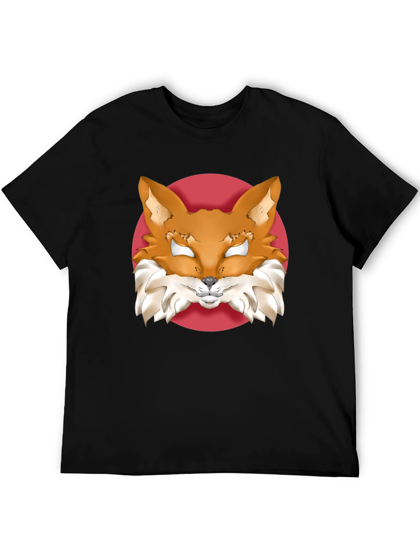 Fox Graphic Tee - Stylish Animal Print T-Shirt