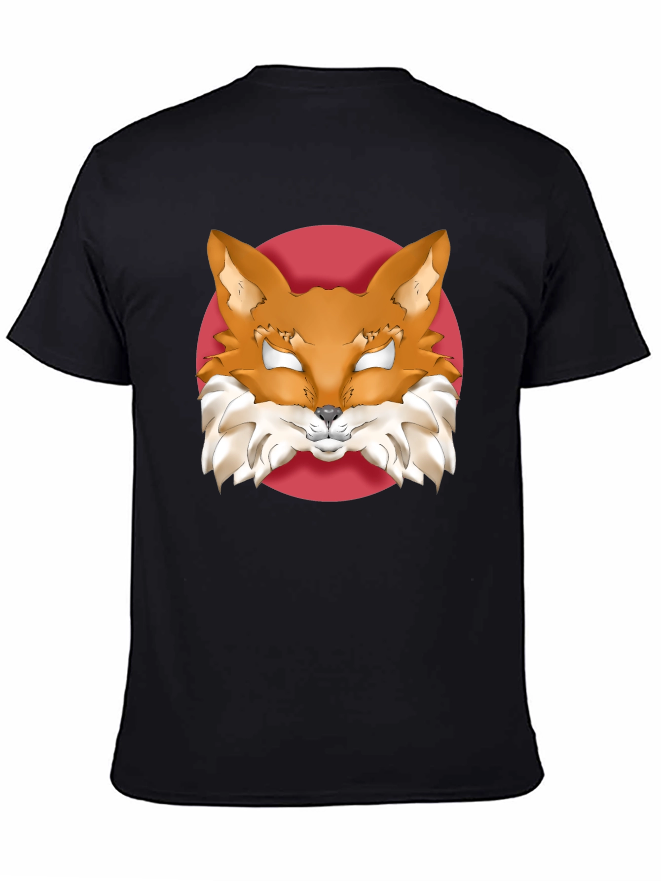 Fox Graphic Tee - Stylish Animal Print T-Shirt