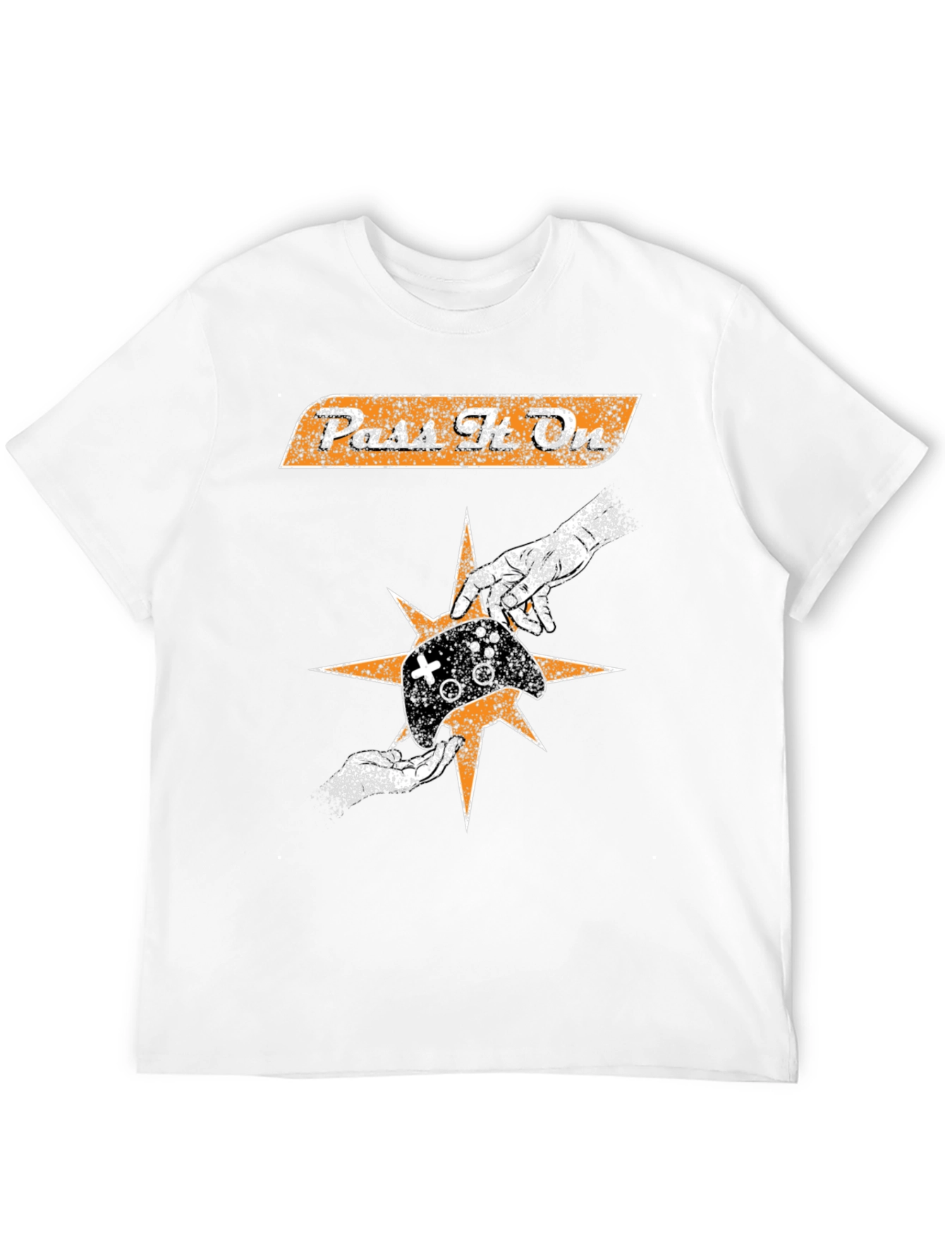 Pass The One Retro Graphic T-Shirt