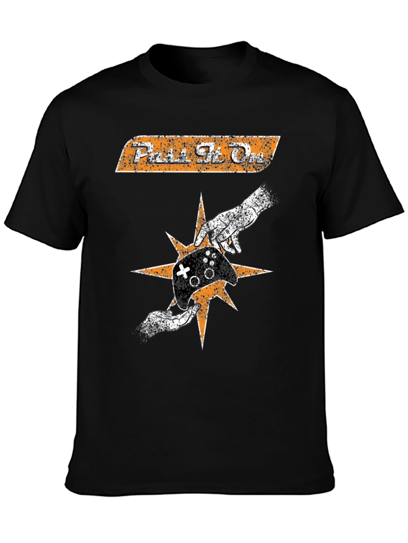 Pass The One Retro Graphic T-Shirt