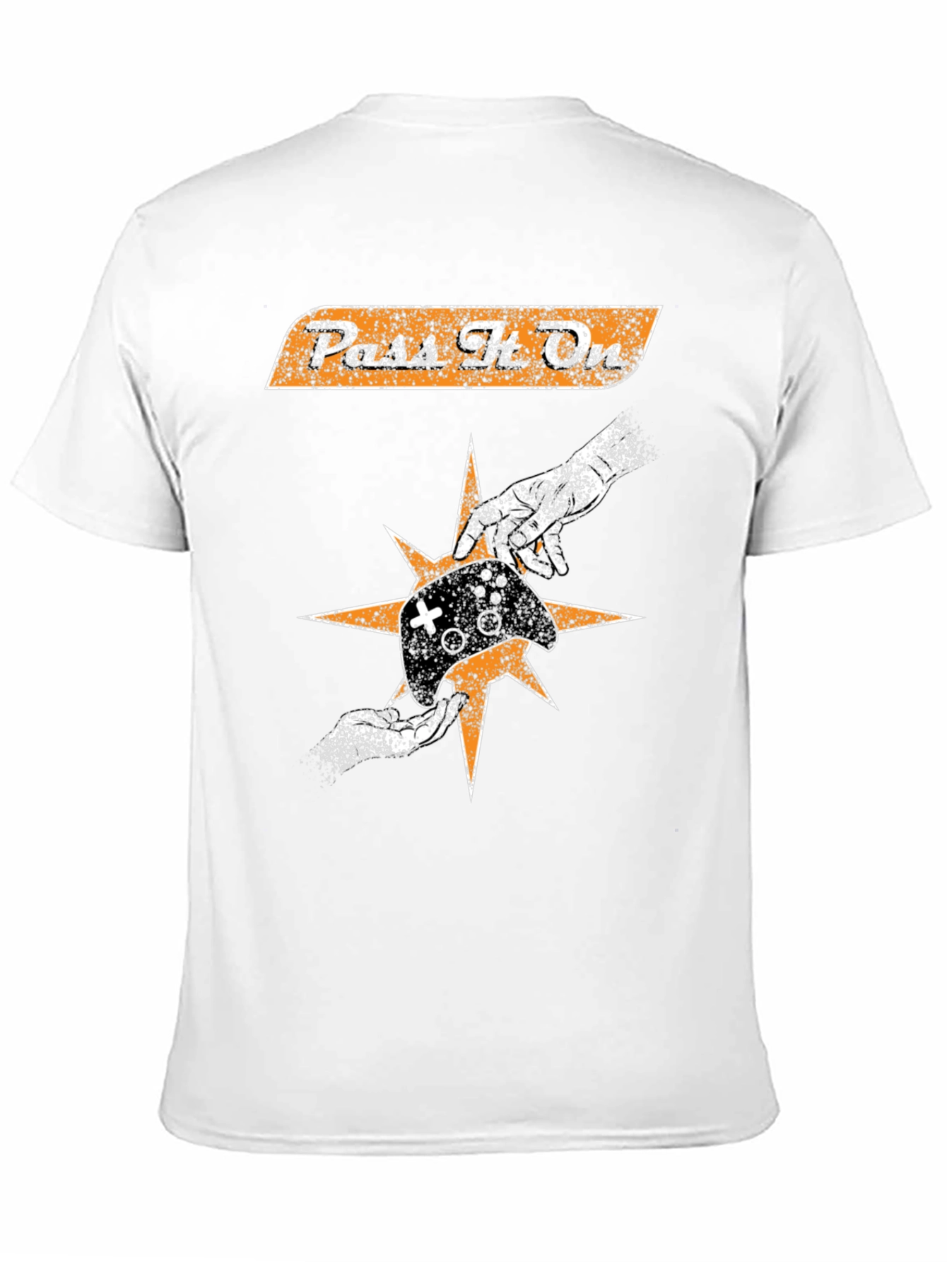 Pass The One Retro Graphic T-Shirt