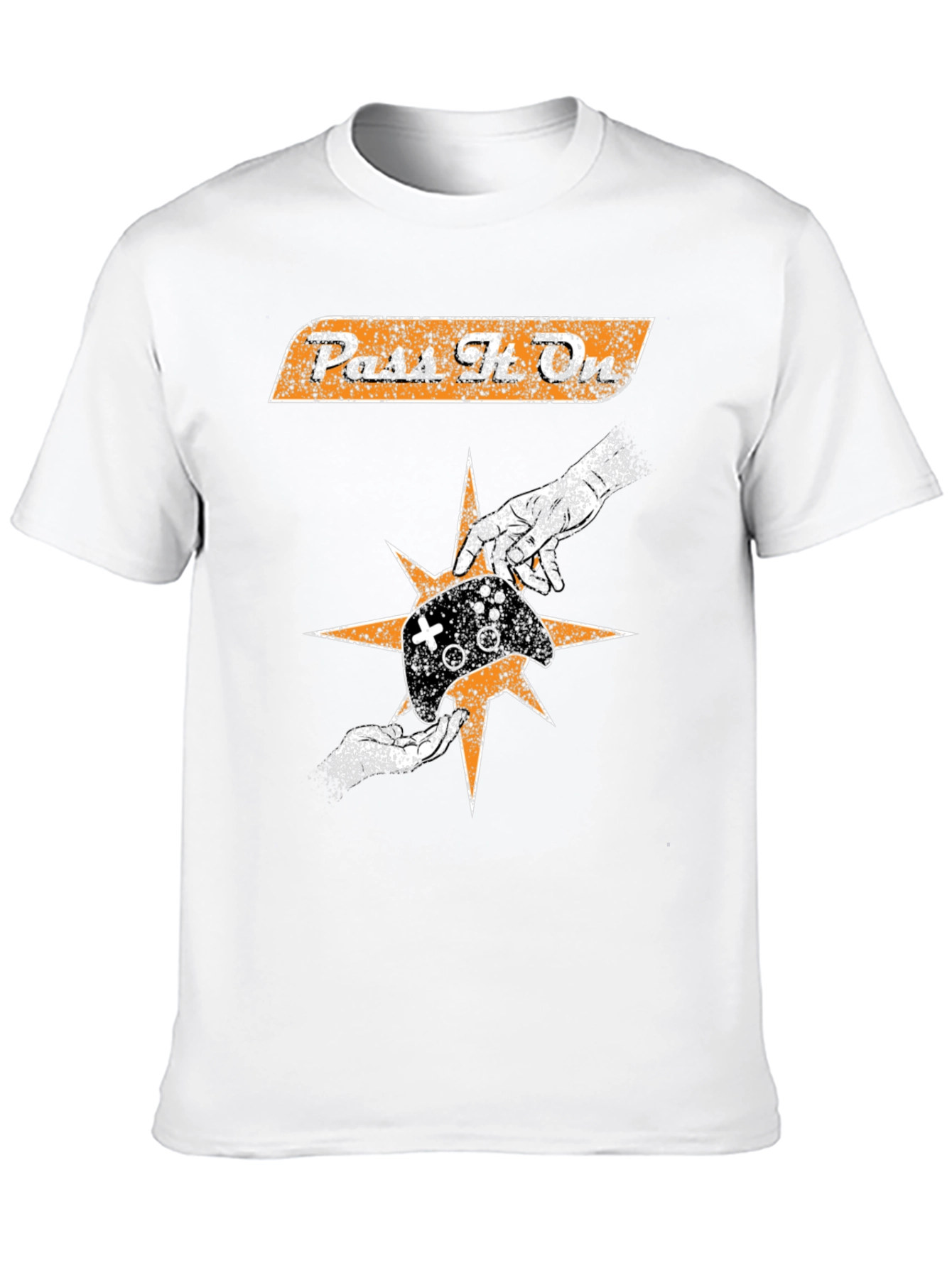 Pass The One Retro Graphic T-Shirt