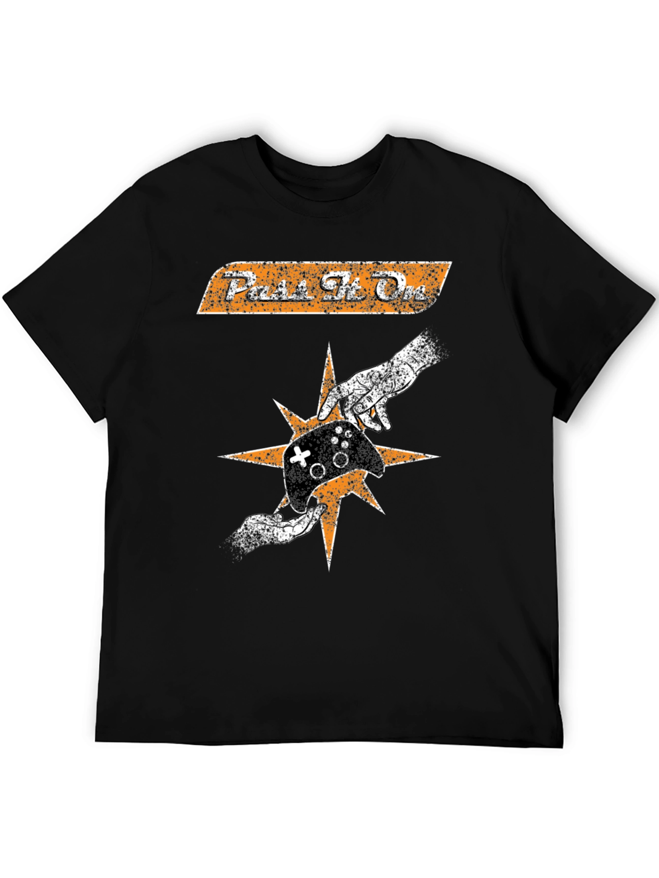 Pass The One Retro Graphic T-Shirt