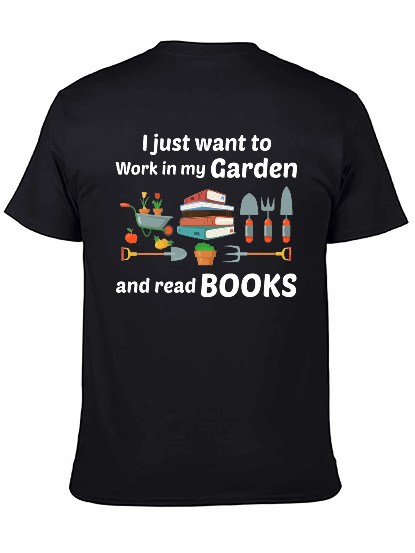 Gardening & Books T-Shirt