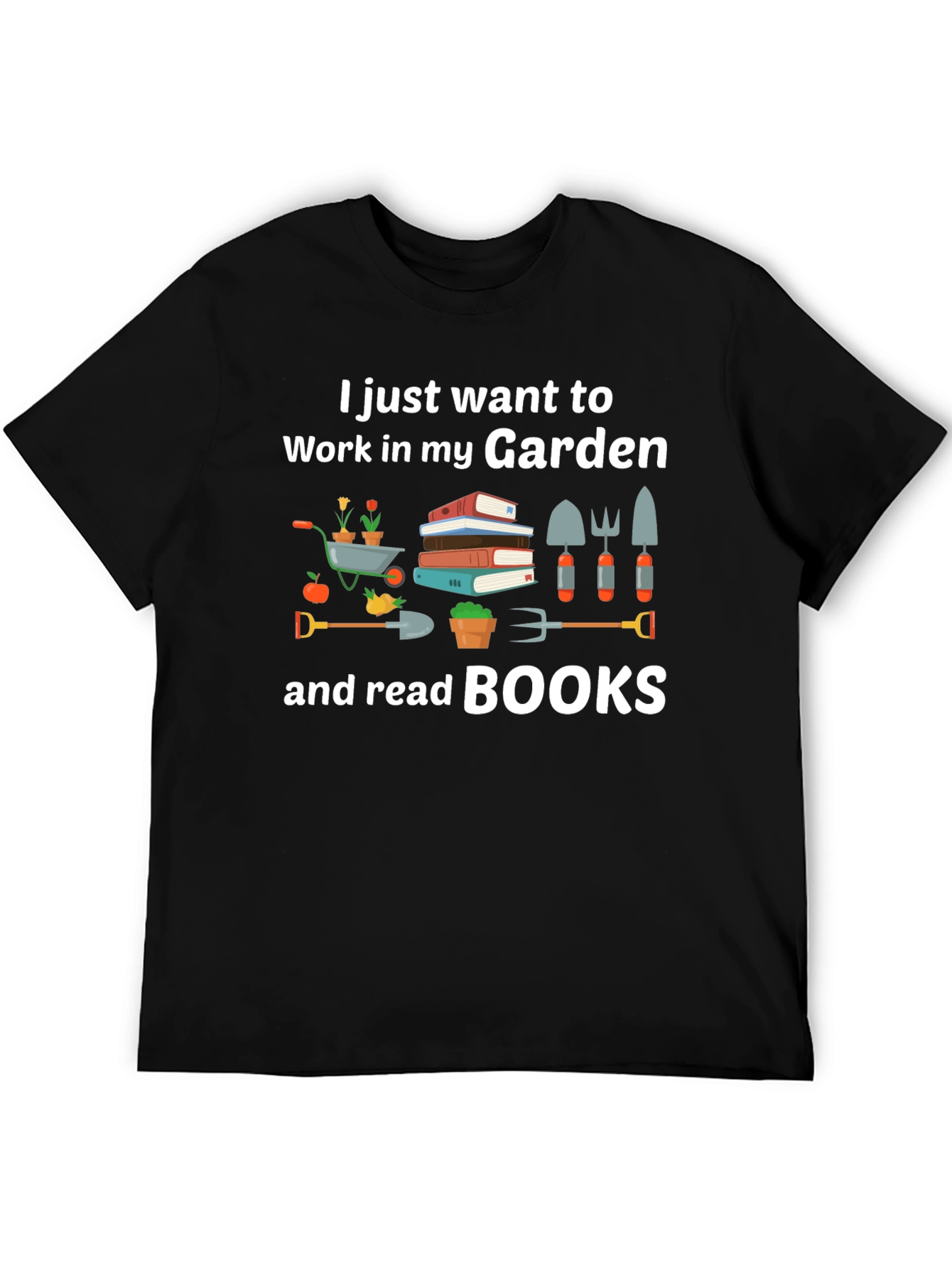 Gardening & Books T-Shirt