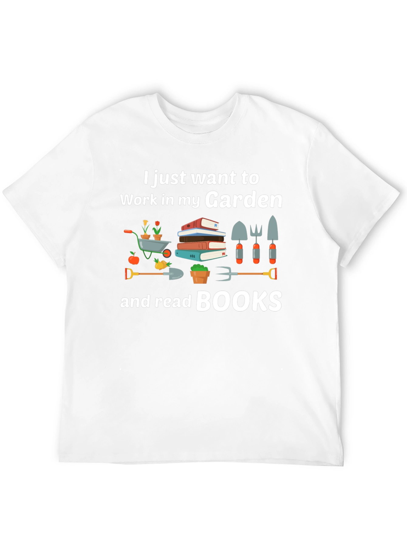 Gardening & Books T-Shirt