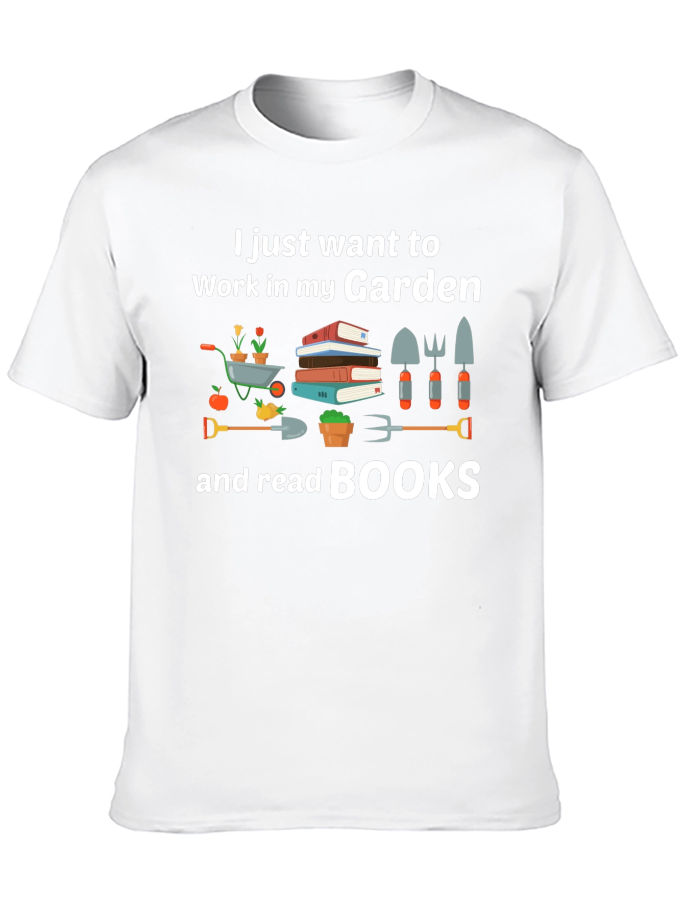 Gardening & Books T-Shirt