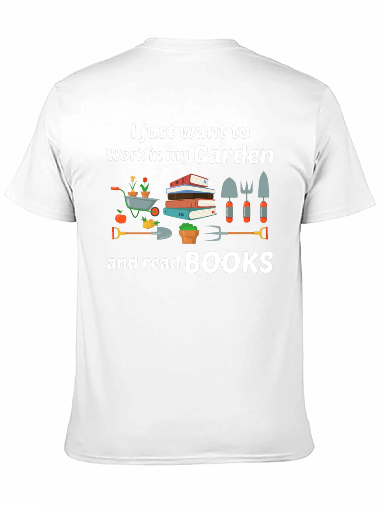 Gardening & Books T-Shirt