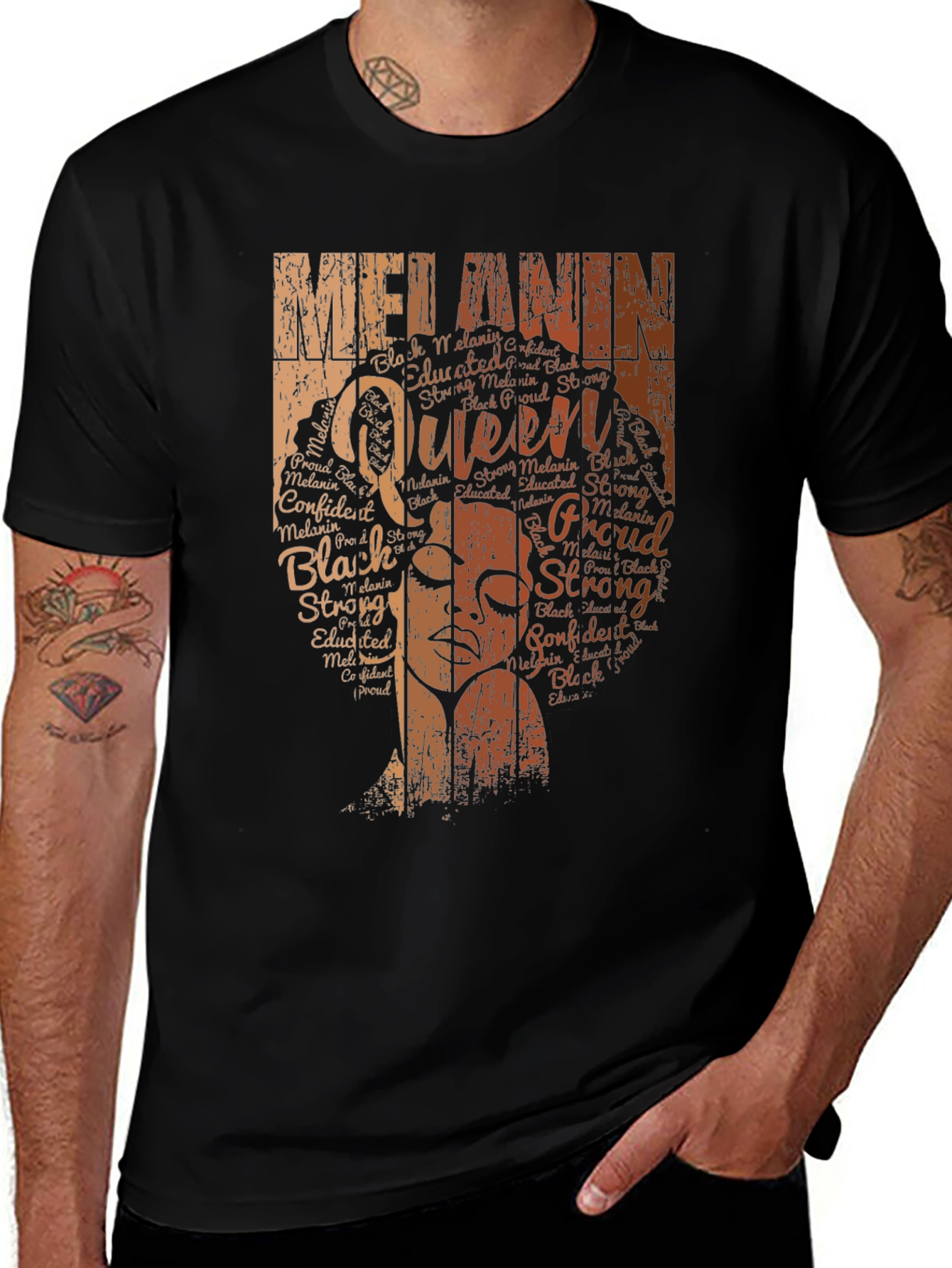 Melanin Queen Black Pride T-Shirt